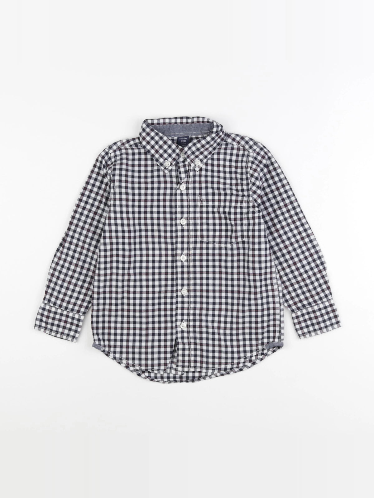 GAP - chemise noir, blanc - 4 ans