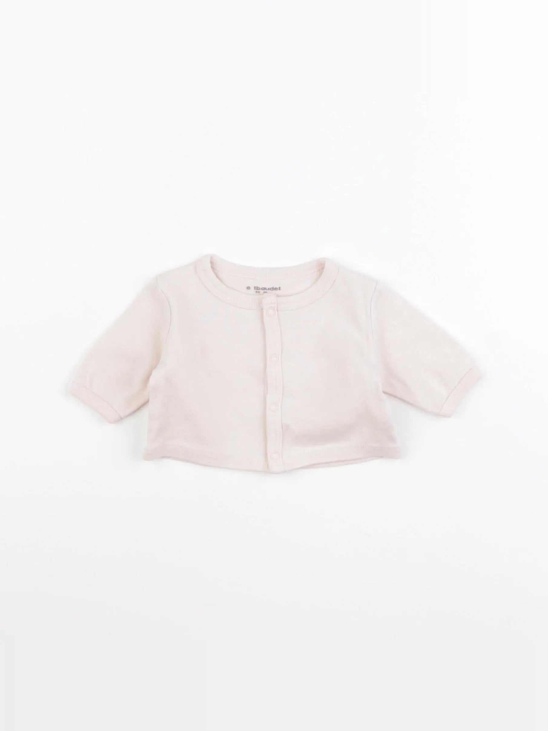 Vertbaudet - tee-shirt rose - 0 mois