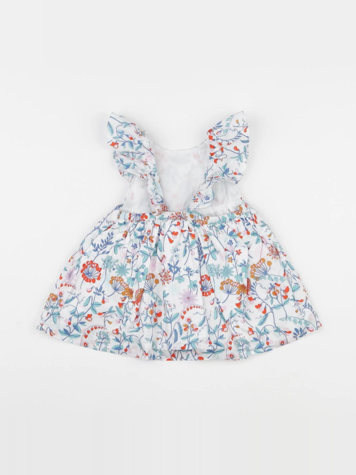 Jacadi - robe liberty multicolore - 6 mois