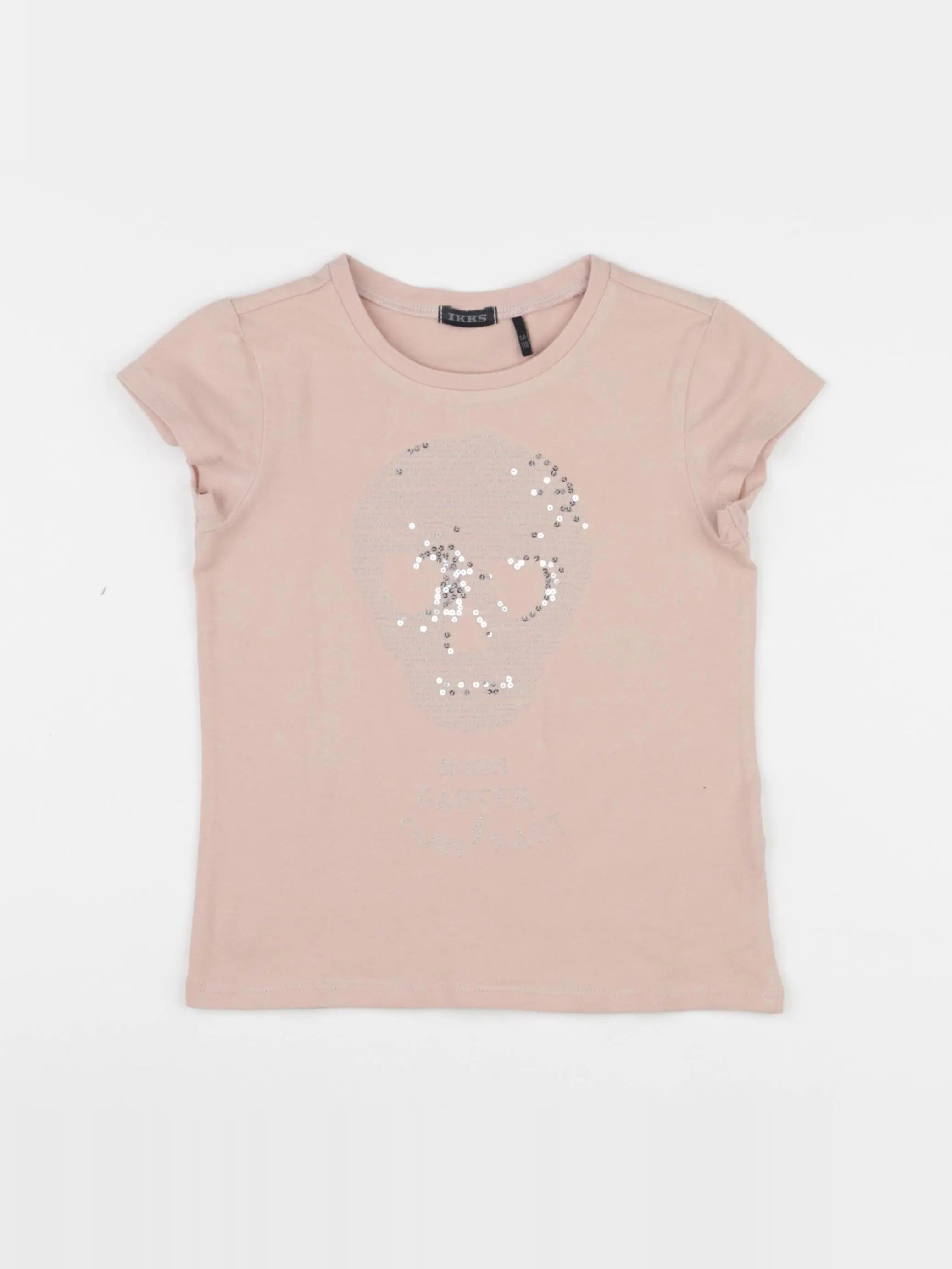 IKKS - tee-shirt rose - 5 ans