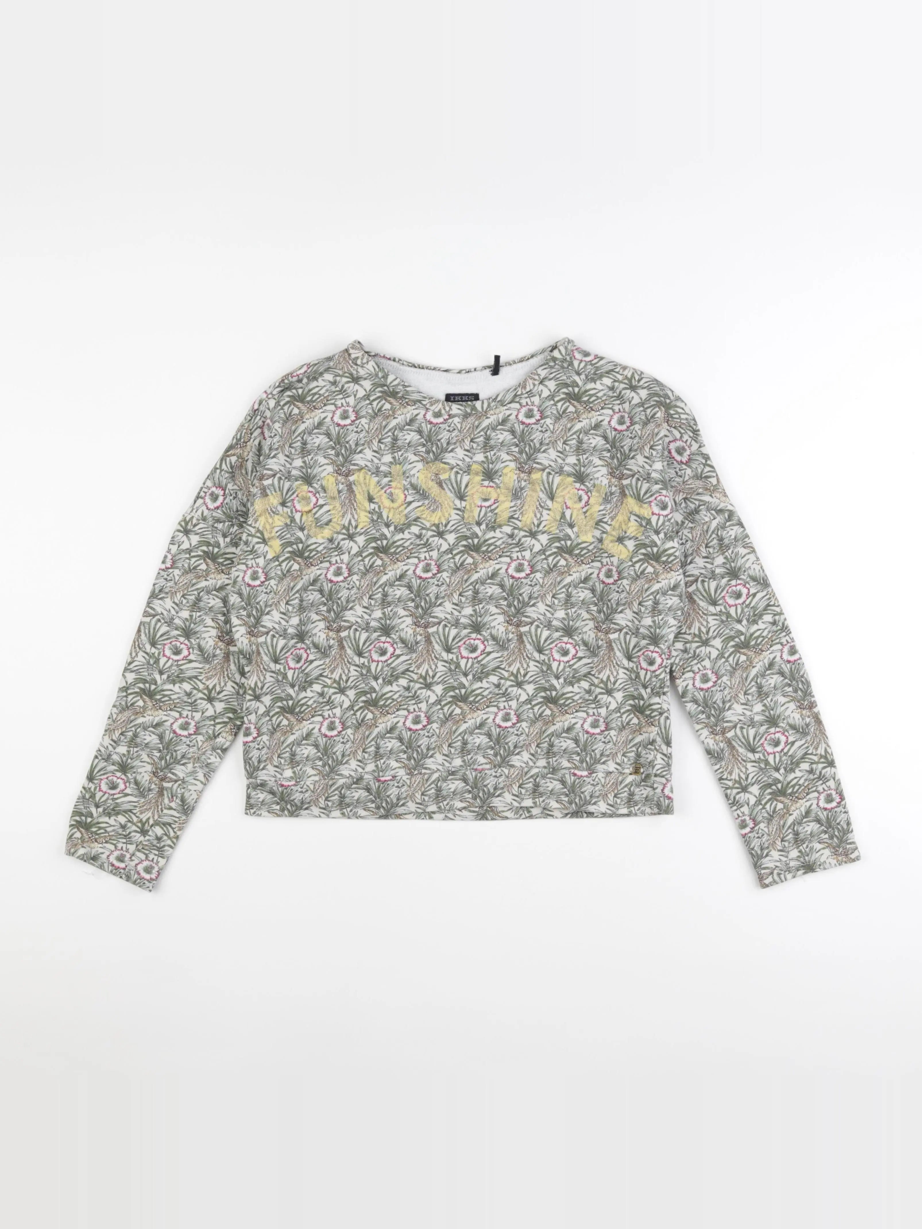 IKKS - sweat vert - 12 ans