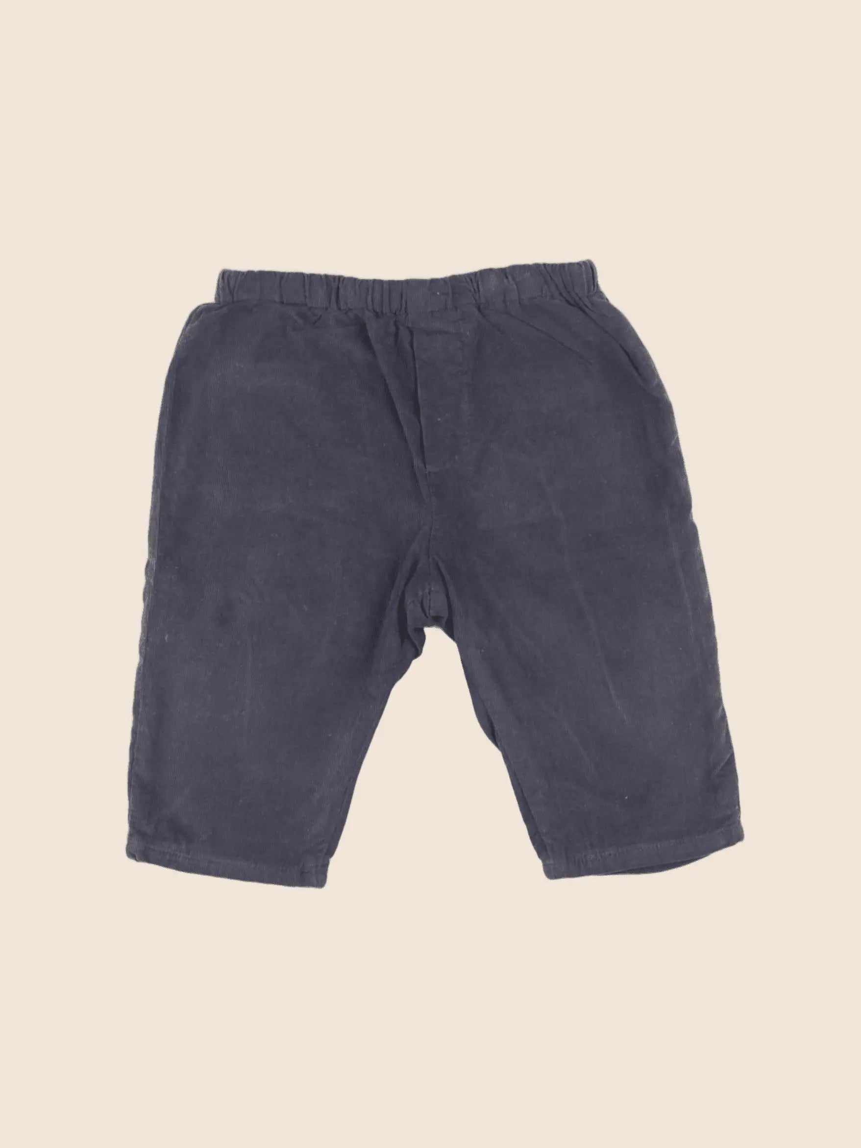 Jacadi - pantalon doublé gris - 6 mois