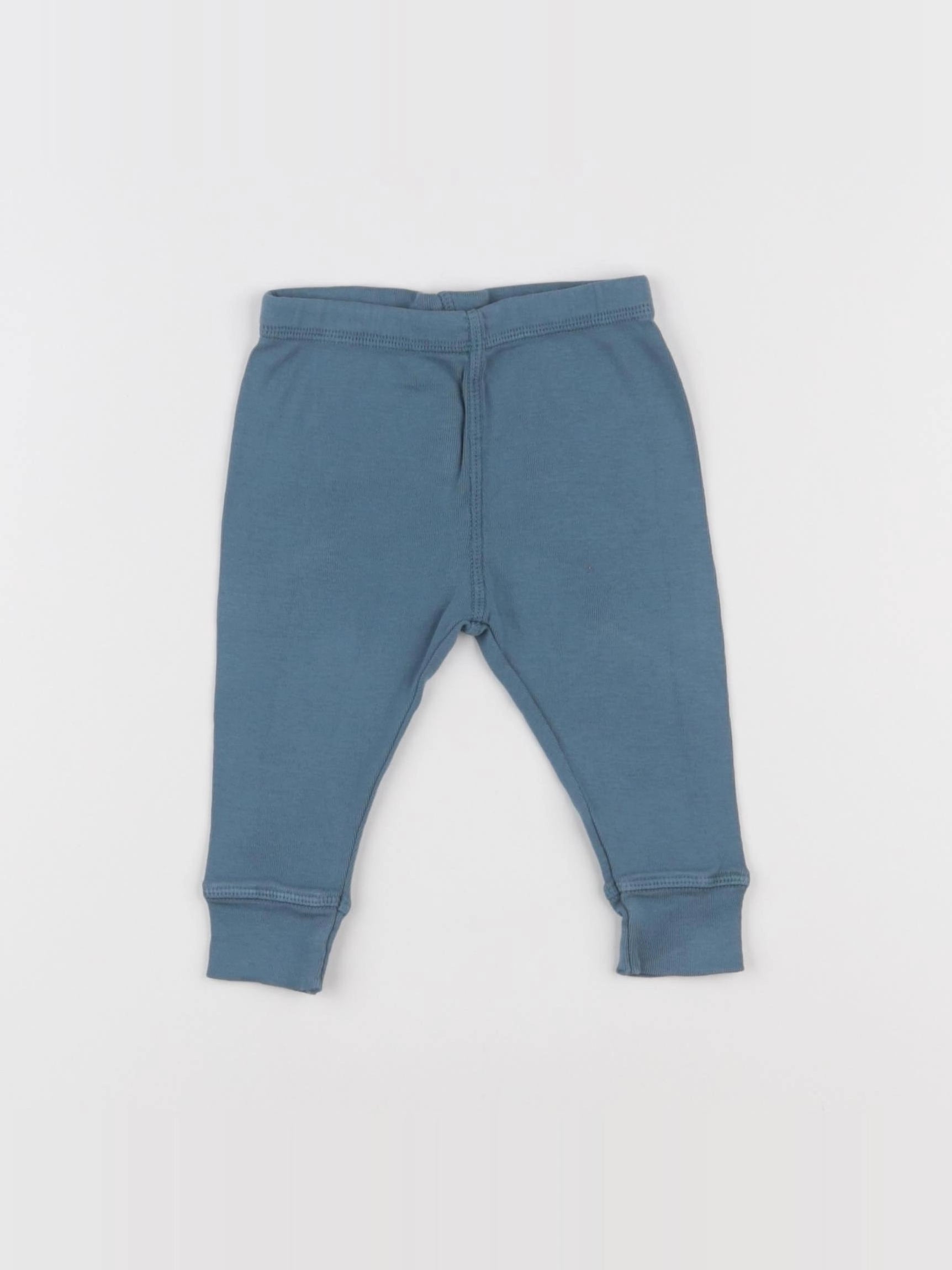 Bonton - legging bleu - 3 mois