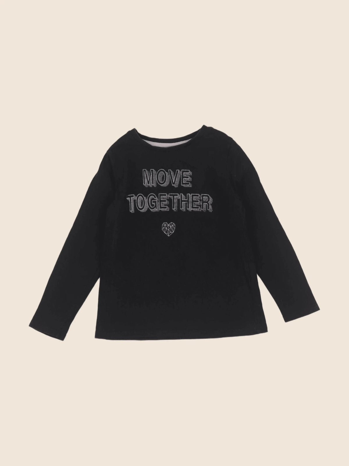 Vertbaudet - tee-shirt noir - 5 ans