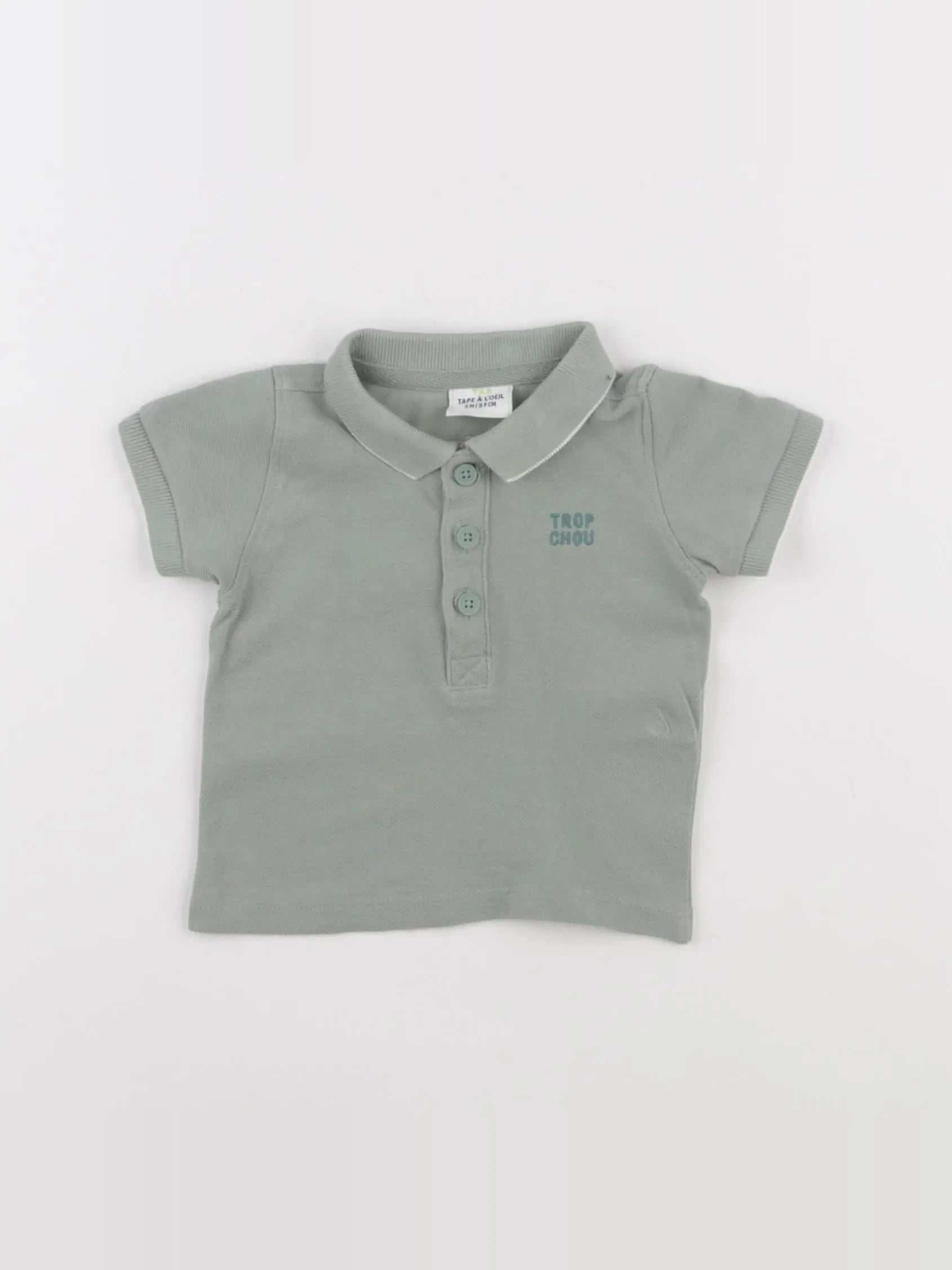 Tape à l'oeil - polo bleu - 3 mois