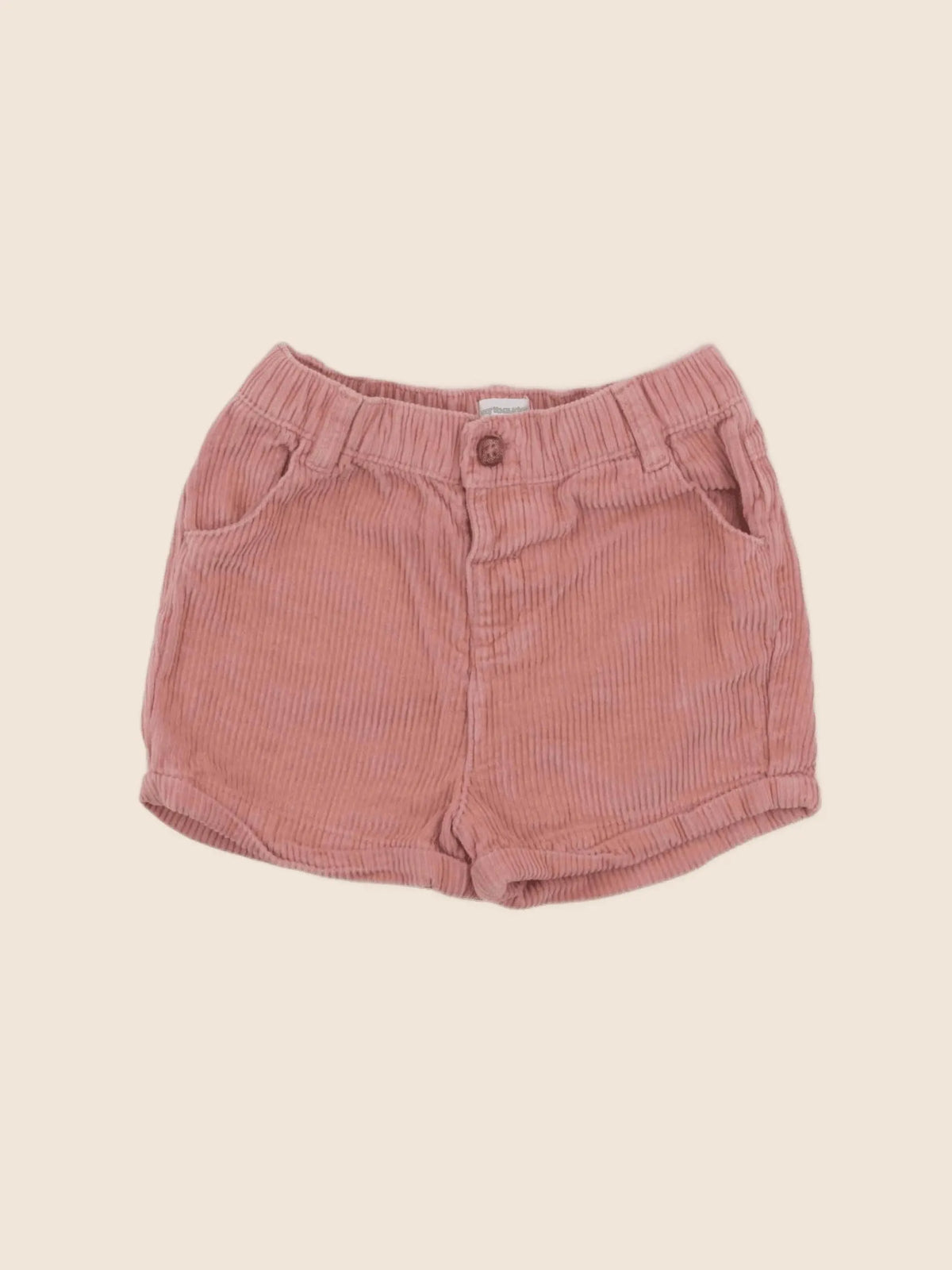 Vertbaudet - short rose - 24 mois