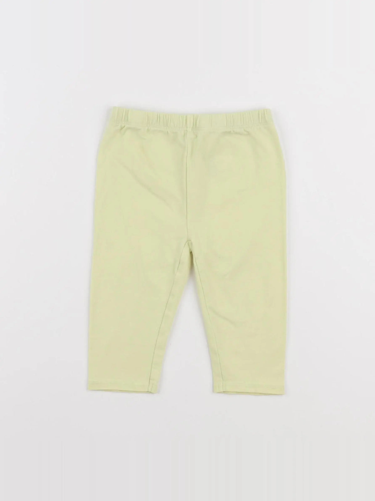 Vertbaudet - legging jaune - 24 mois