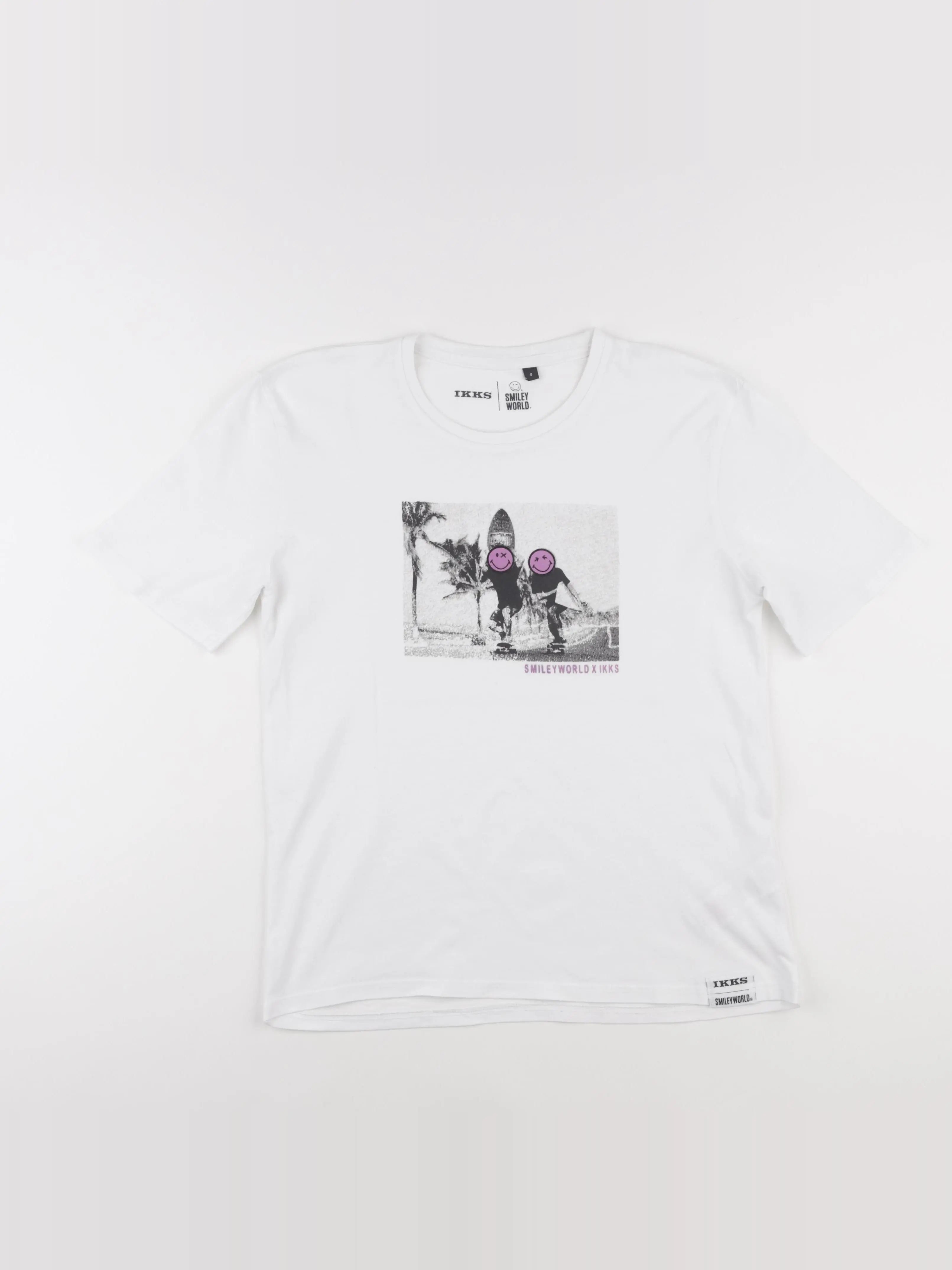 IKKS - tee-shirt blanc - 14 ans