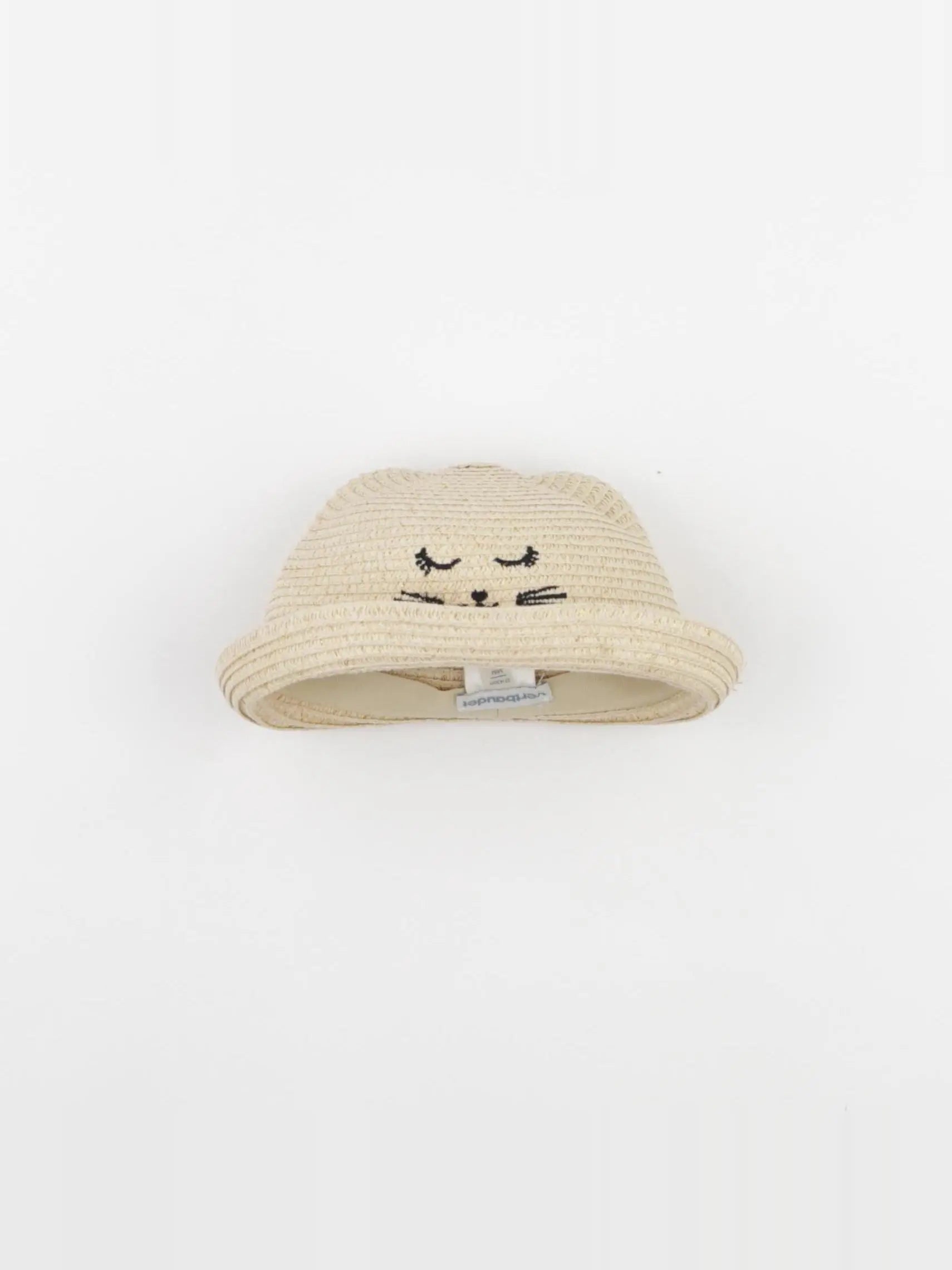 Vertbaudet - chapeau or, beige - 3/6 mois