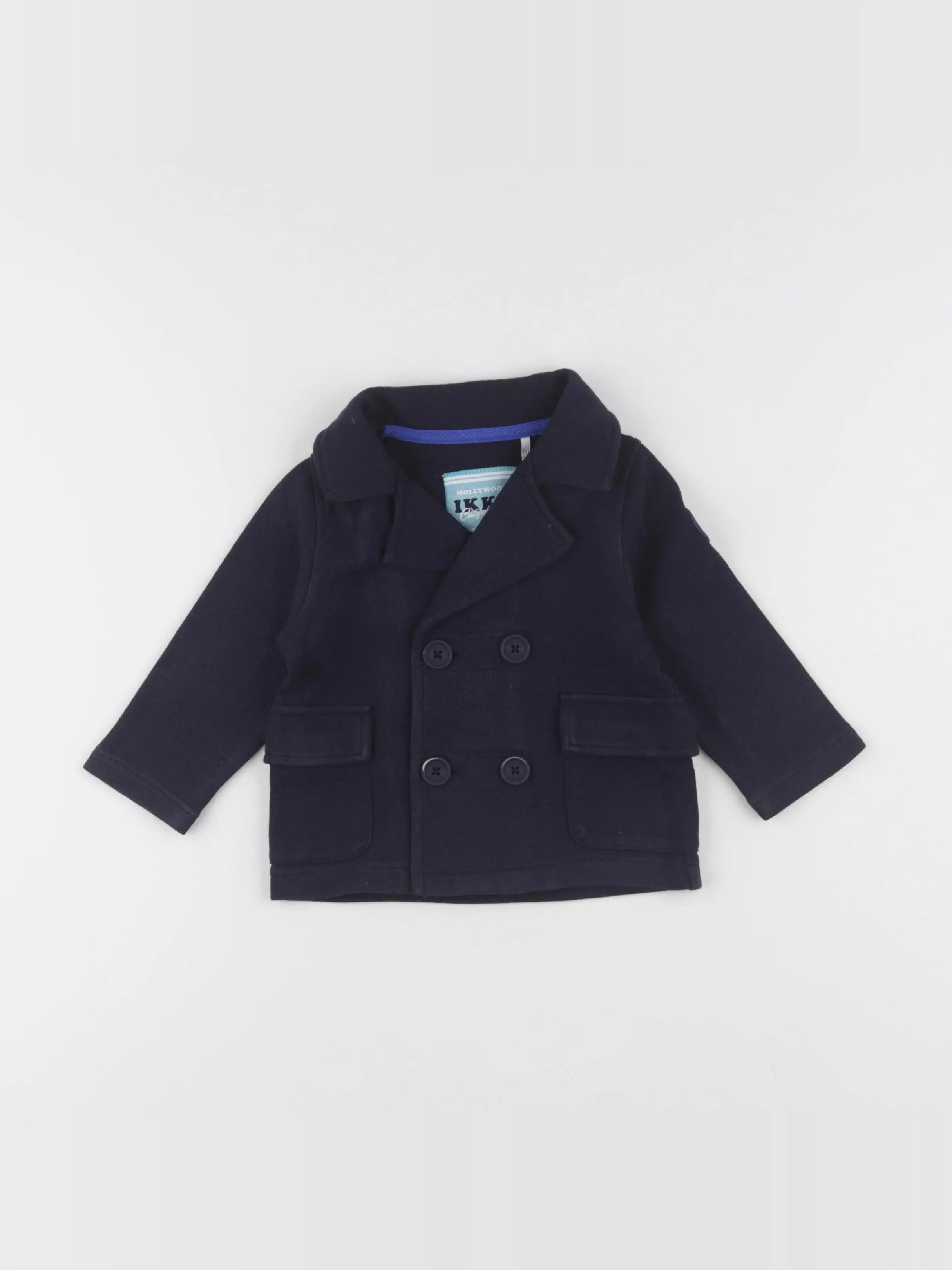 IKKS - veste bleu - 12 mois