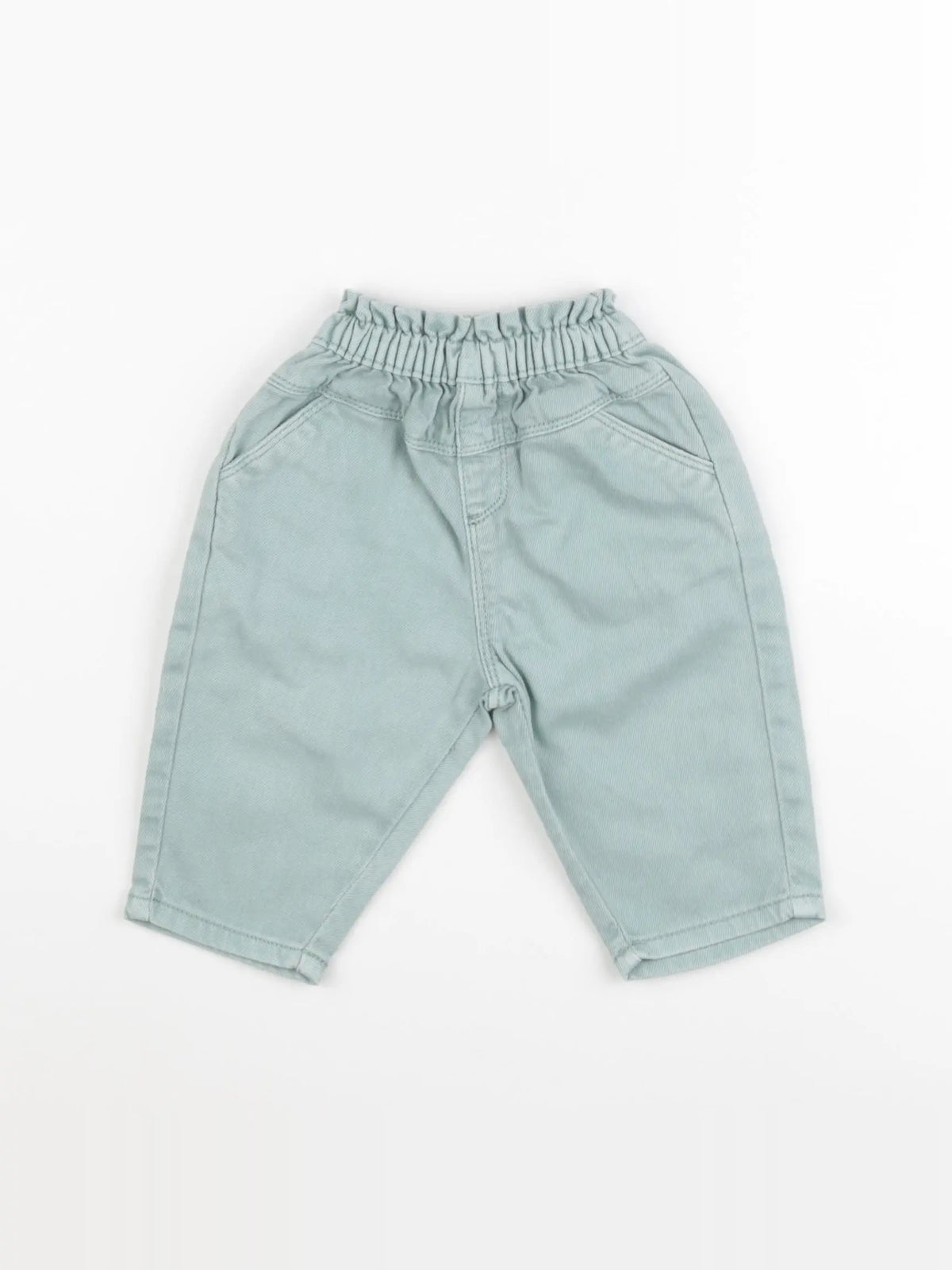 Vertbaudet - jean bleu - 3 mois