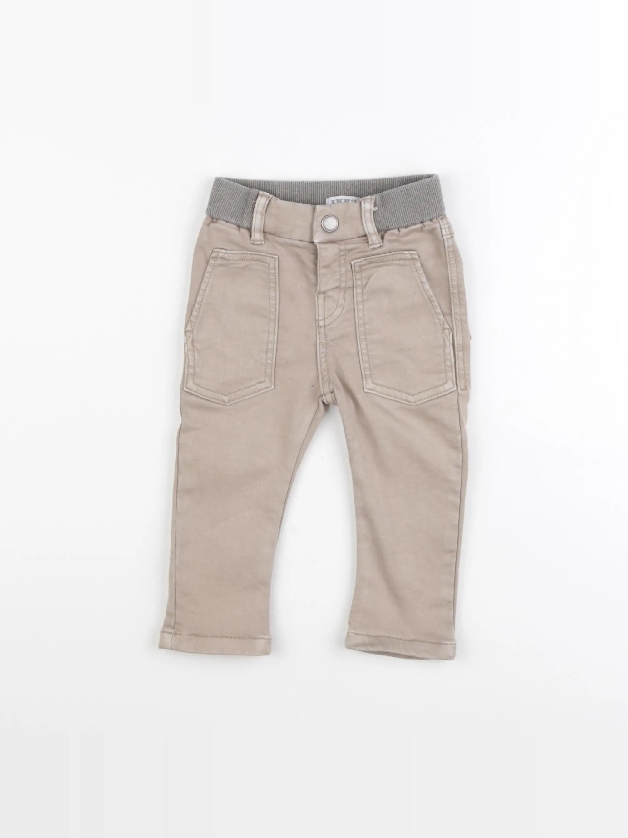 IKKS - pantalon beige - 12 mois