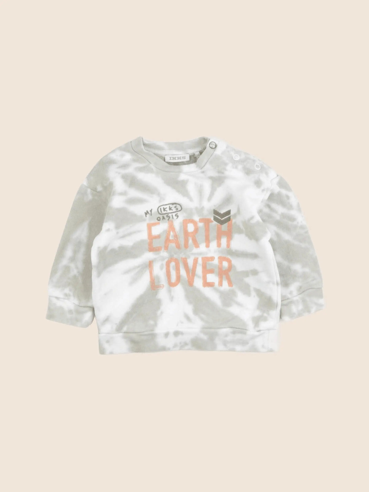IKKS - sweat vert - 6 mois