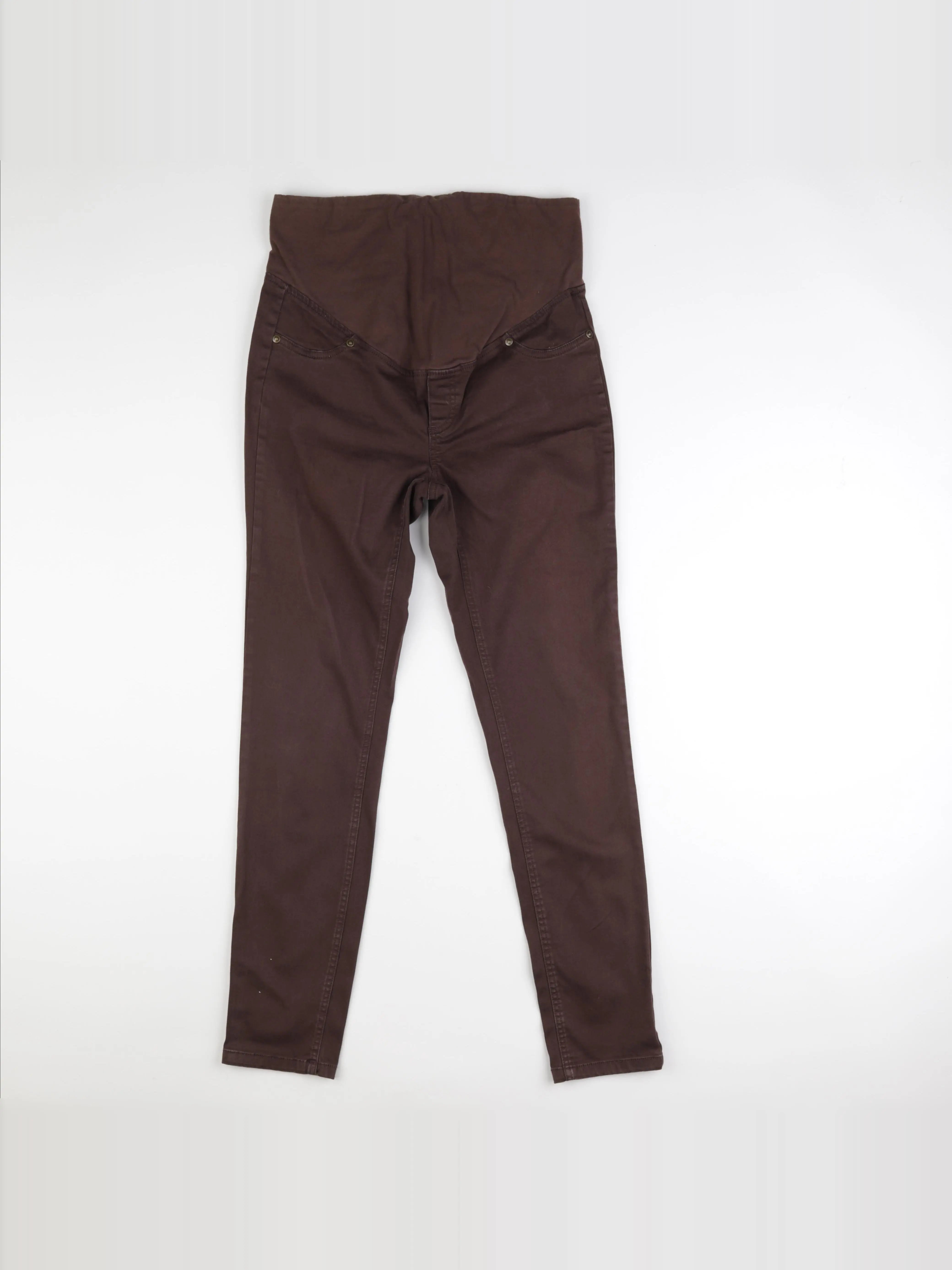 Vertbaudet - pantalon grossesse marron - 42