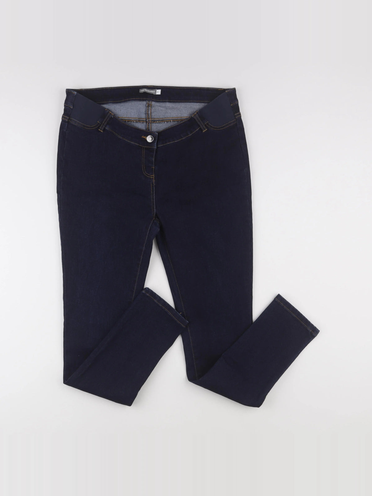 Vertbaudet - jean grossesse bleu - 44