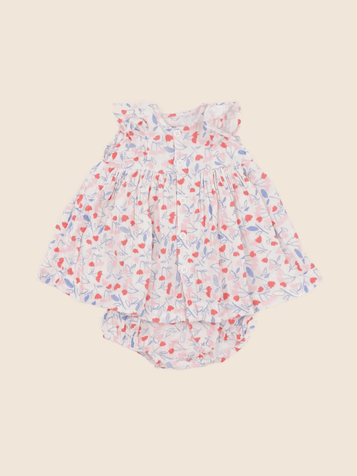 Petit Bateau - robe multicolore - 6 mois