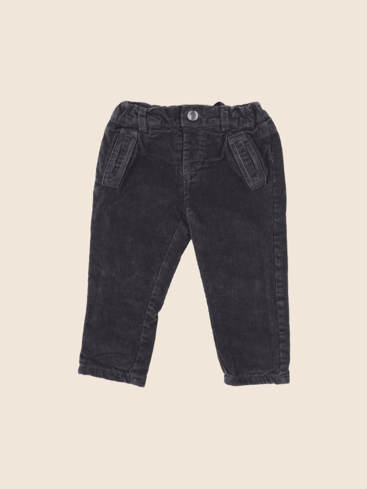 Vertbaudet - pantalon gris - 6 mois