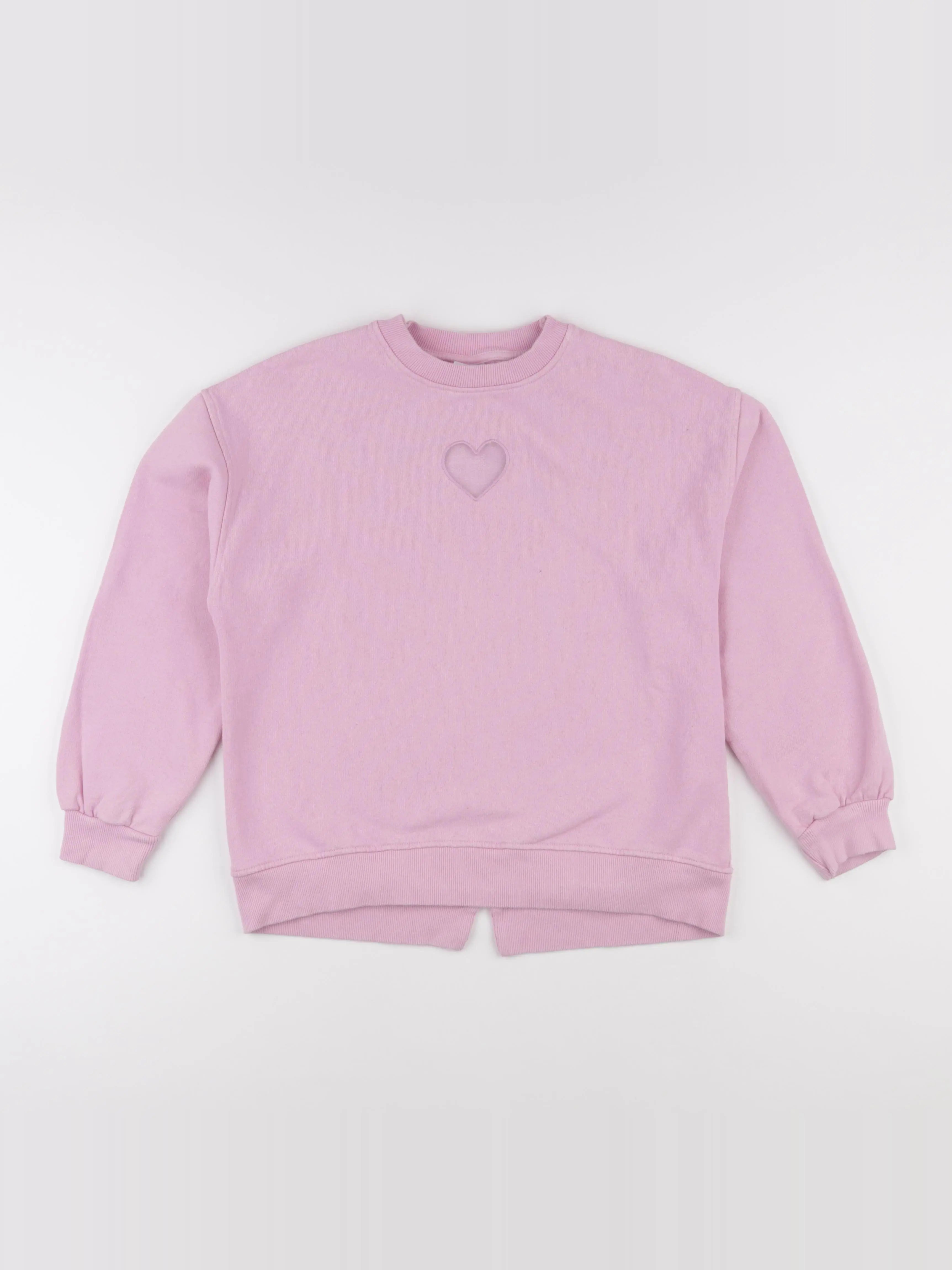 Zara - sweat rose - 11/12 ans