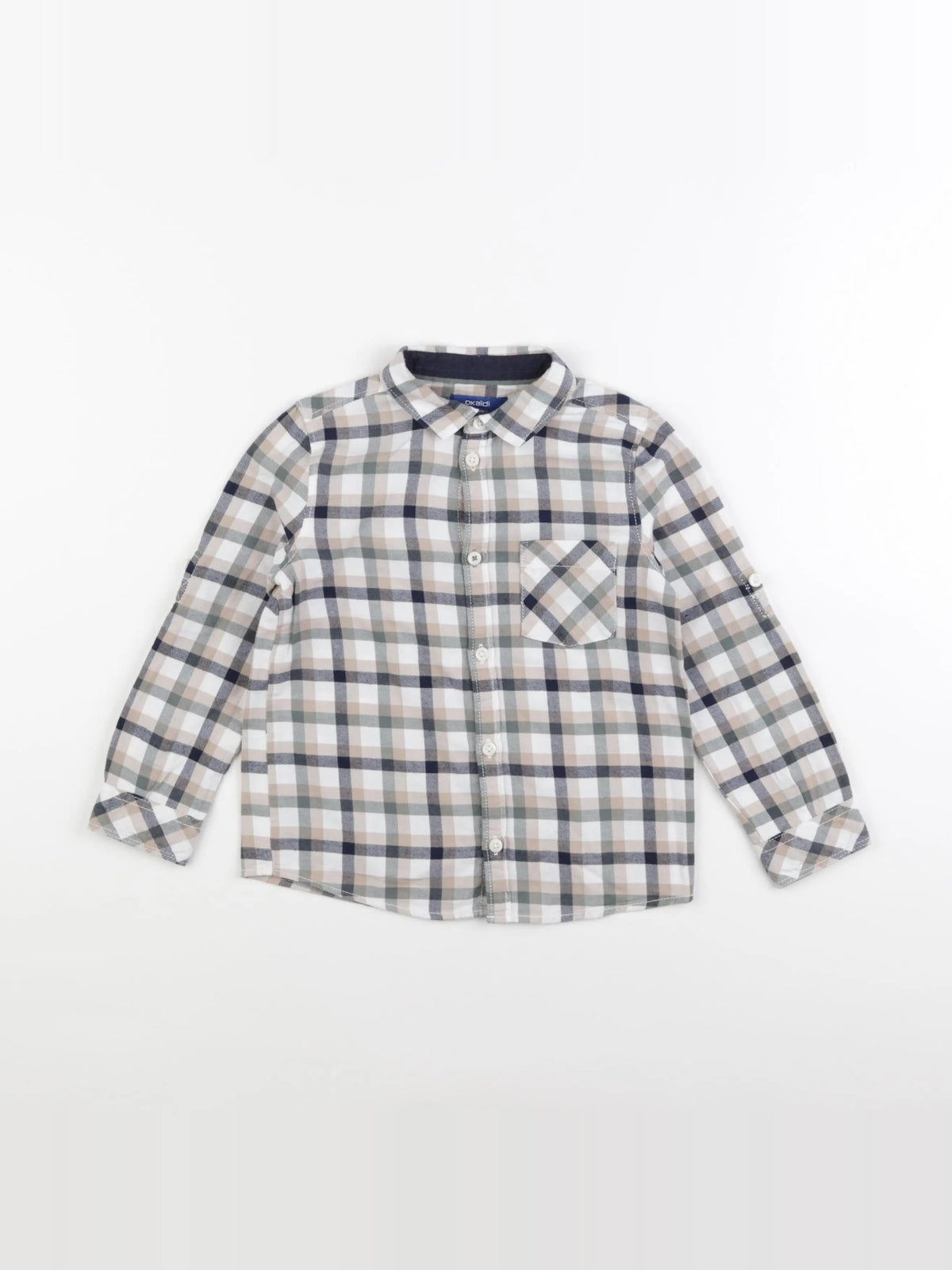 Okaidi - chemise multicolore - 4 ans
