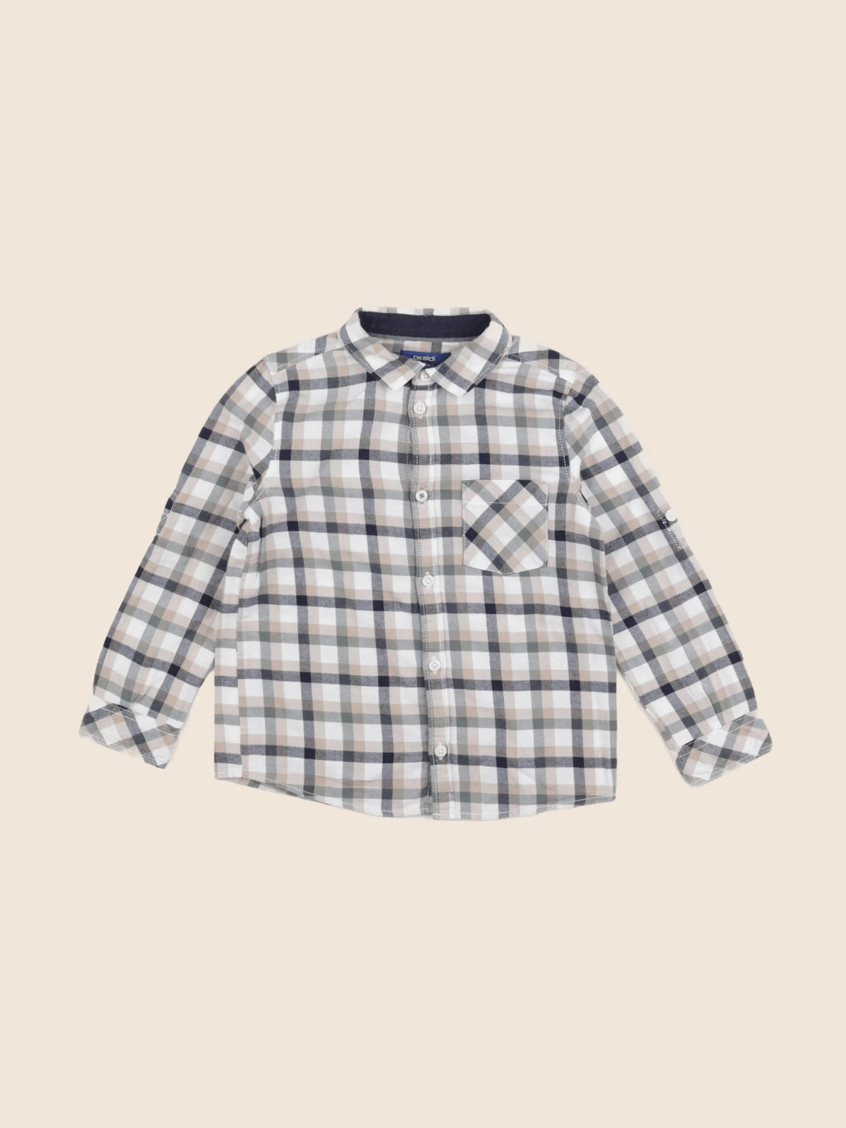Okaidi - chemise multicolore - 4 ans