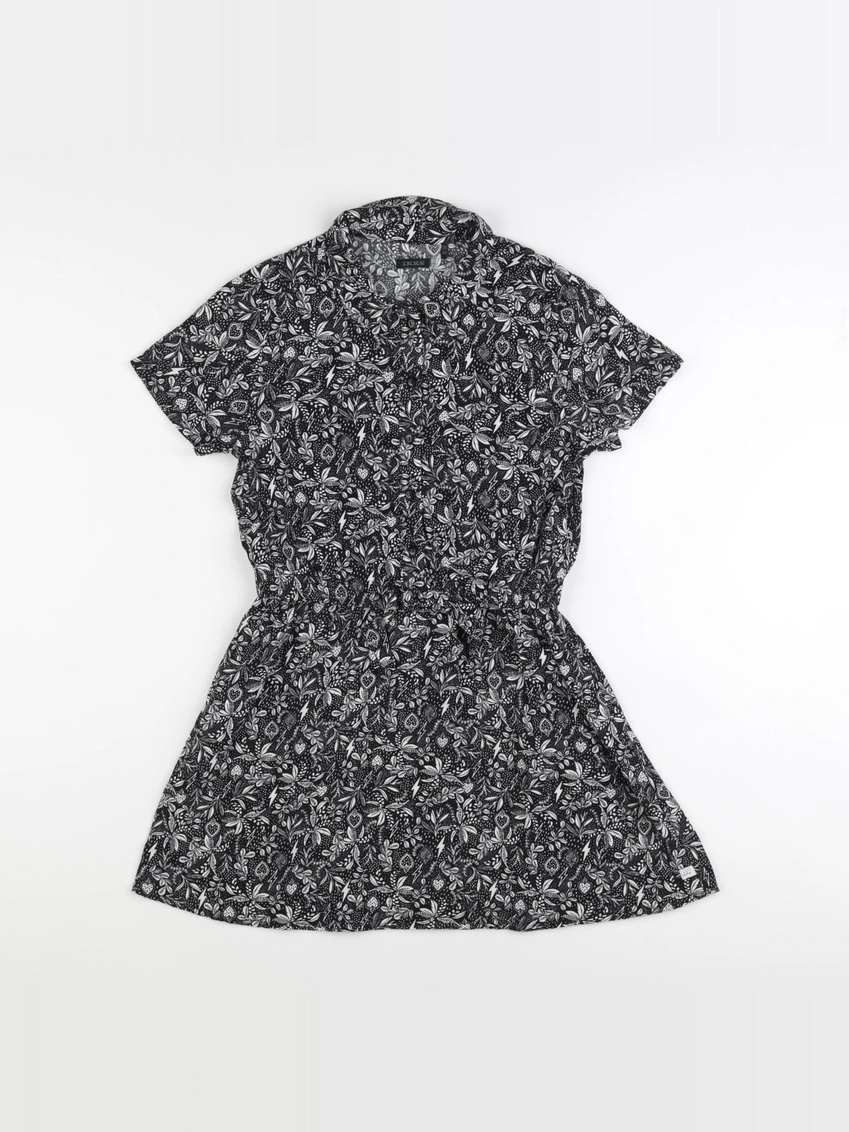 IKKS - robe noir - 10 ans