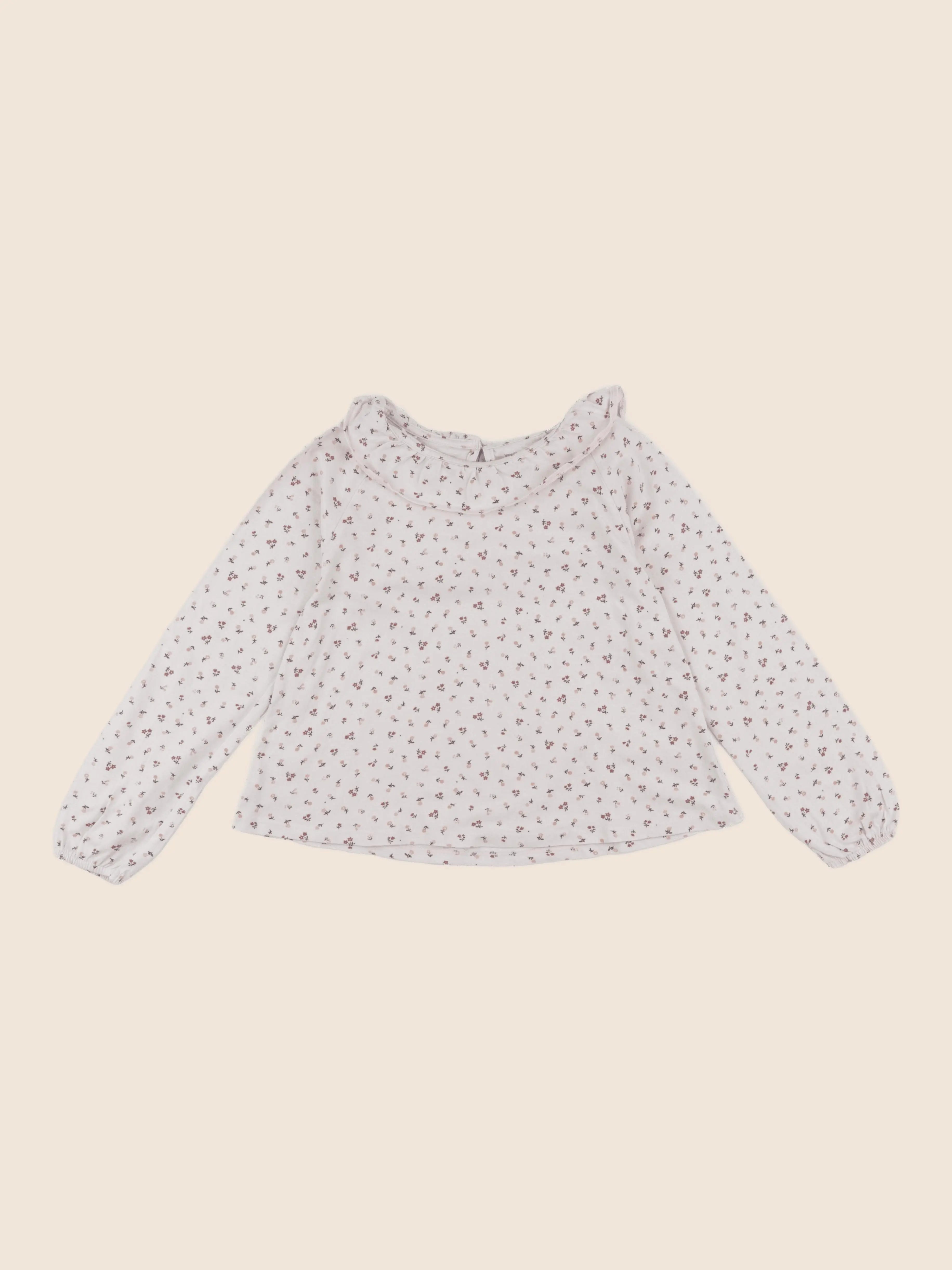 Vertbaudet - tee-shirt beige - 8 ans
