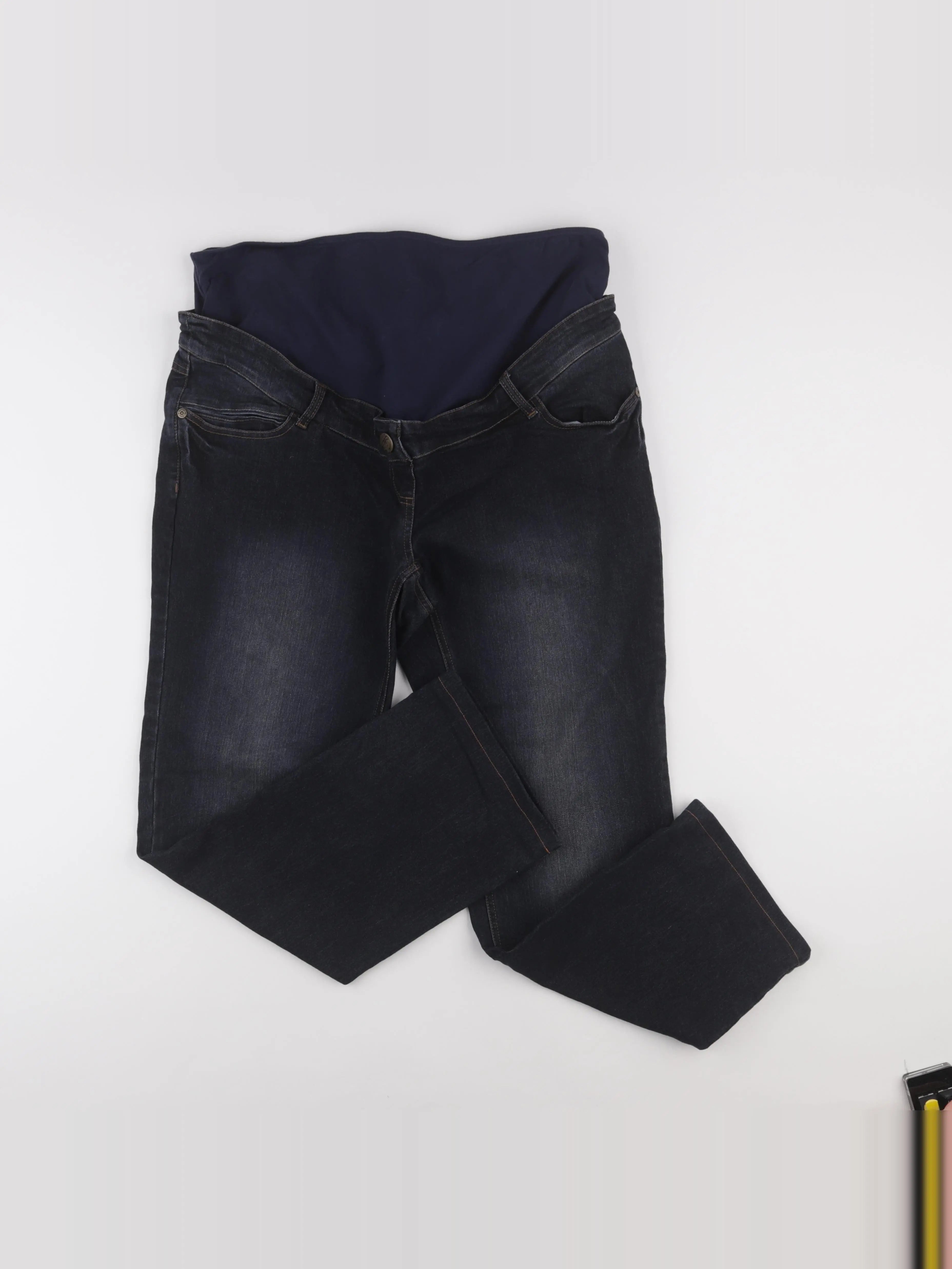 Kiabi - jean grossesse bleu - 46