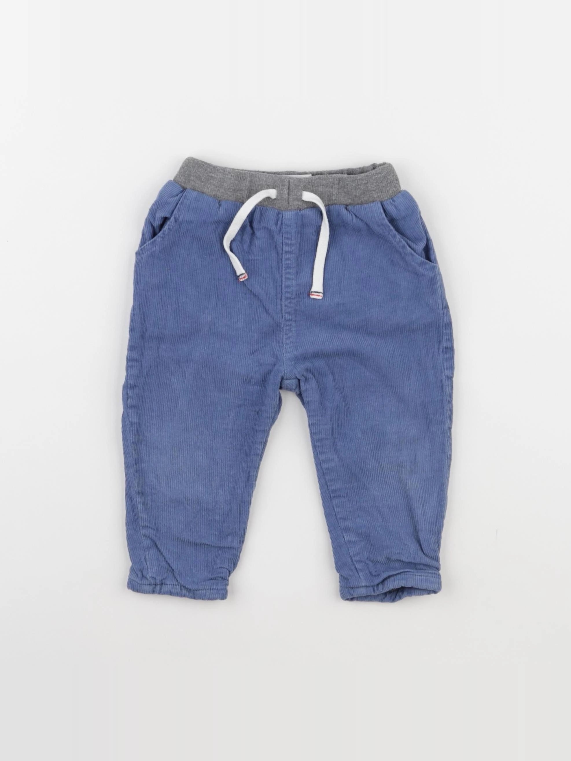 Cadet Rousselle - pantalon bleu - 12 mois