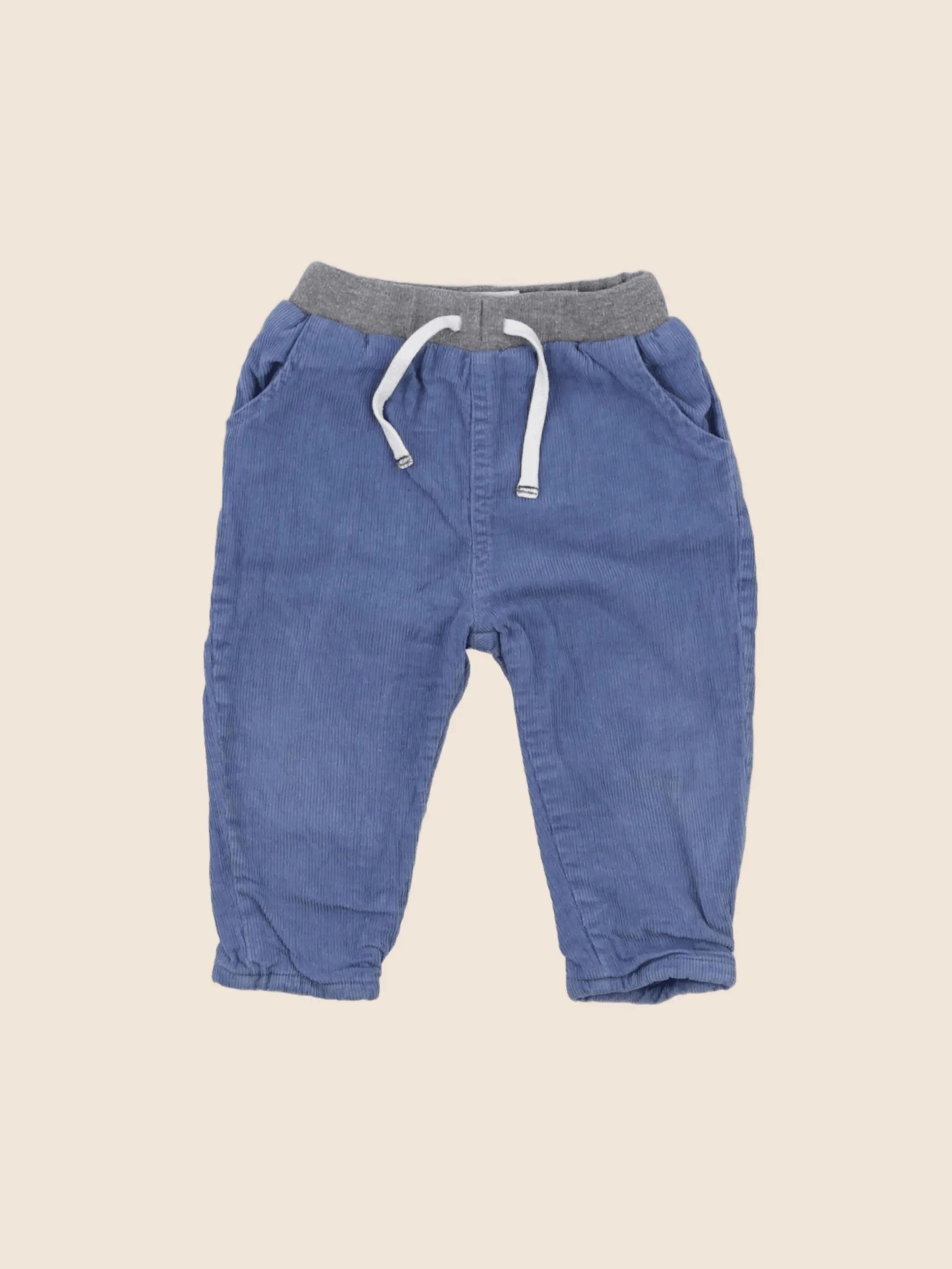 Cadet Rousselle - pantalon bleu - 12 mois