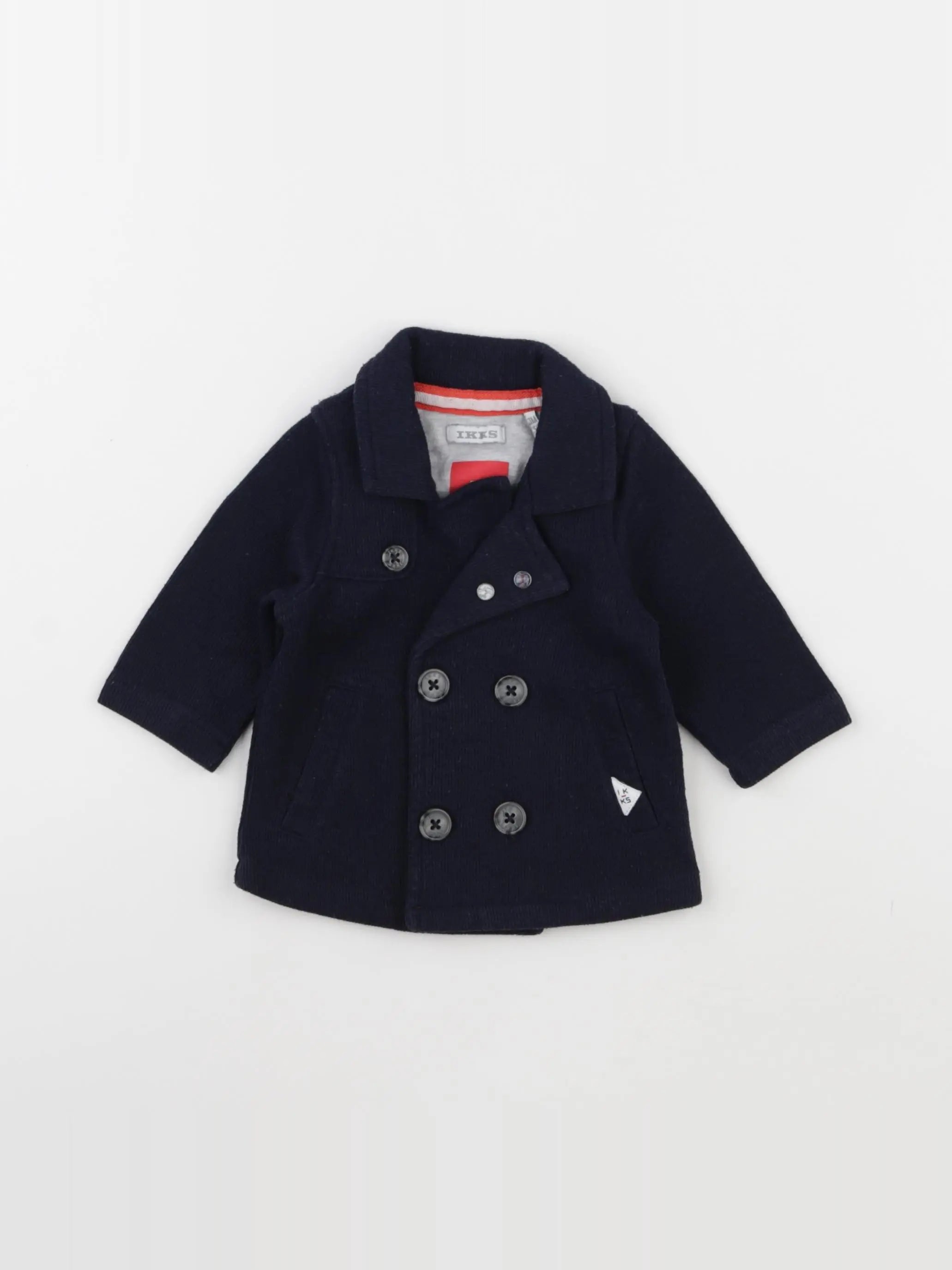 IKKS - veste bleu - 3 mois