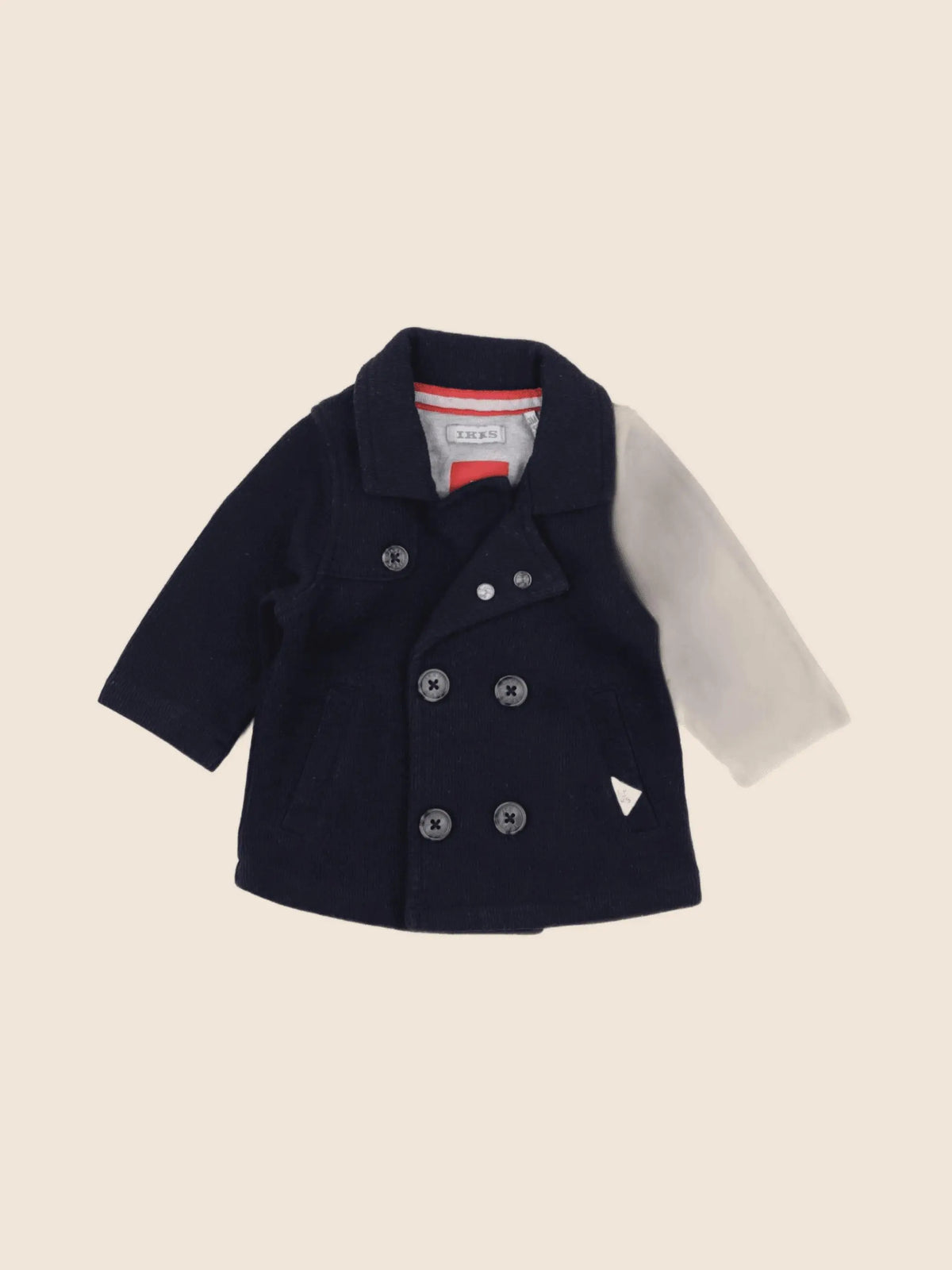 IKKS - veste bleu - 3 mois