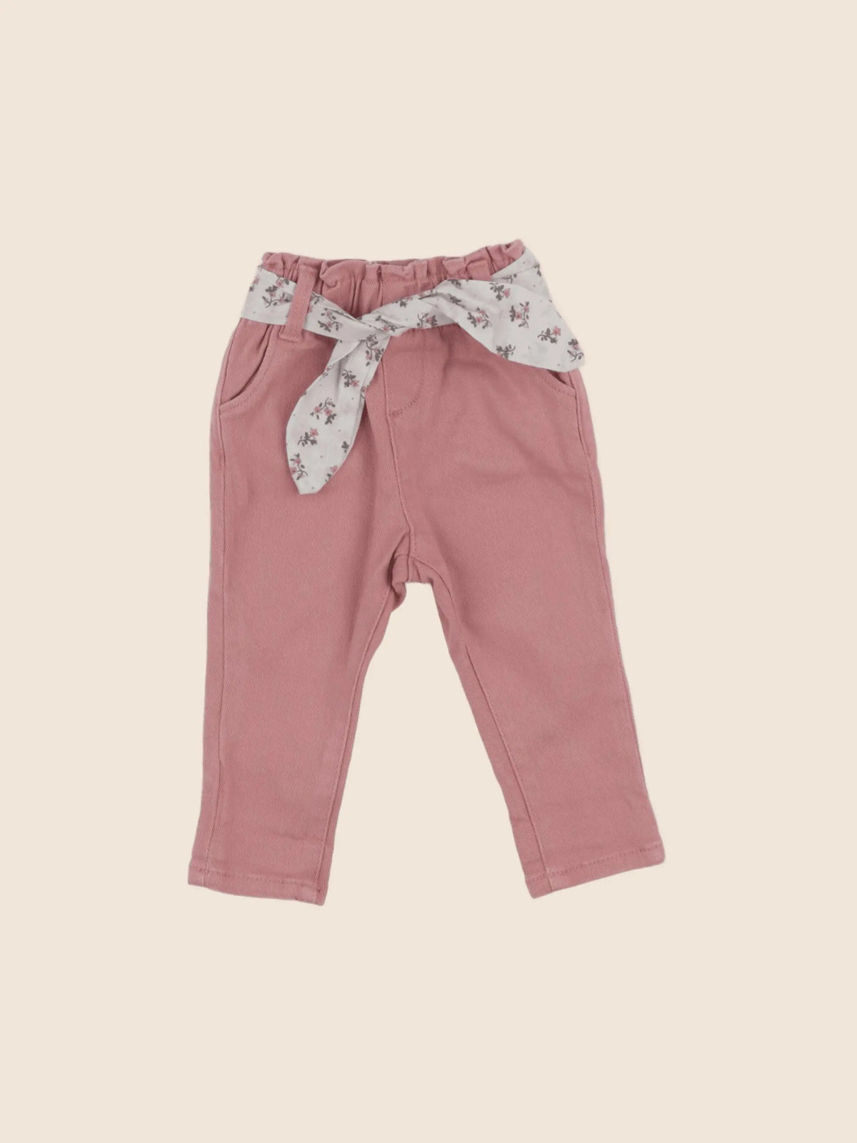 Vertbaudet - jean rose - 6 mois