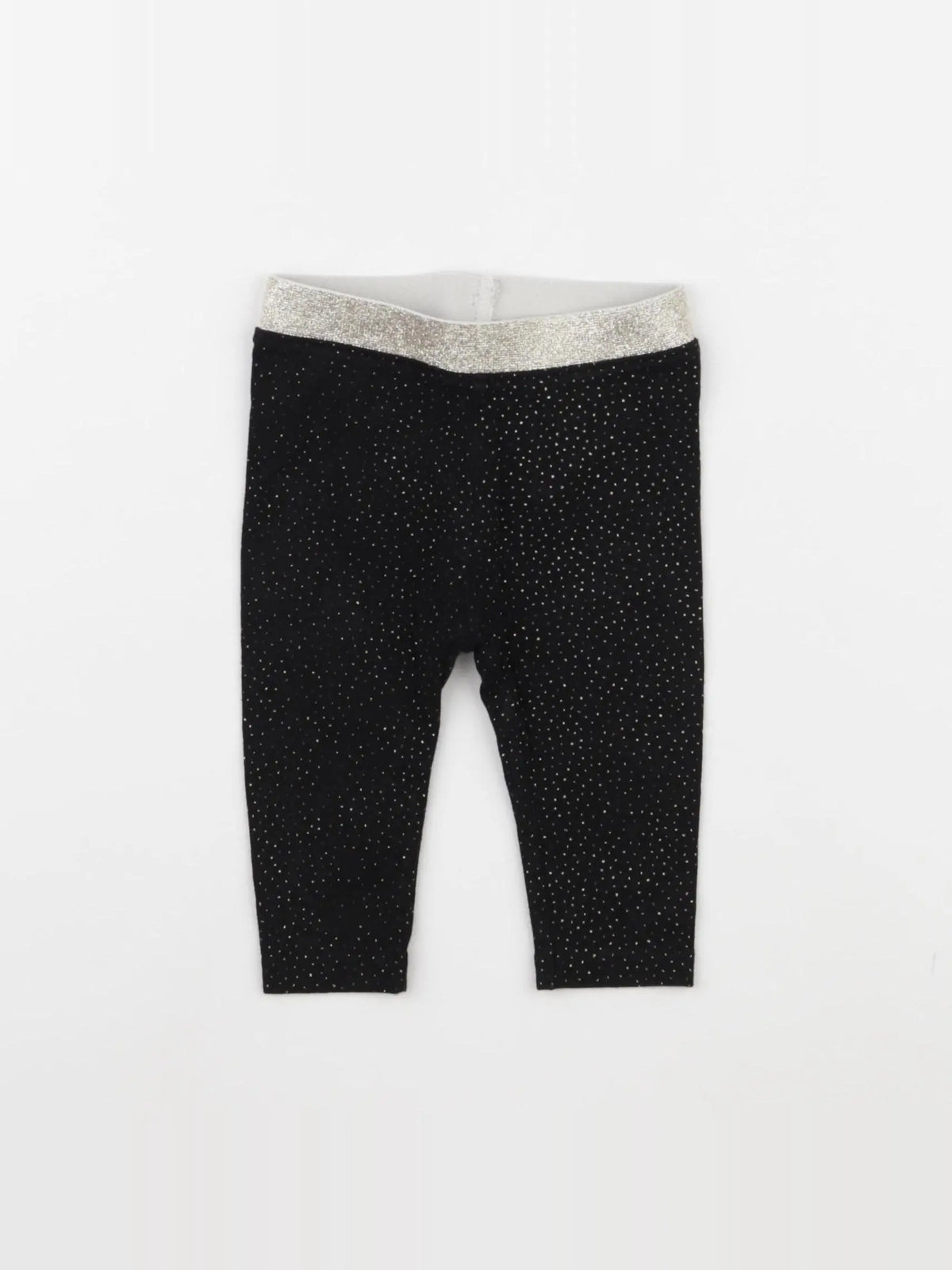 H&M - legging noir - 3/6 mois