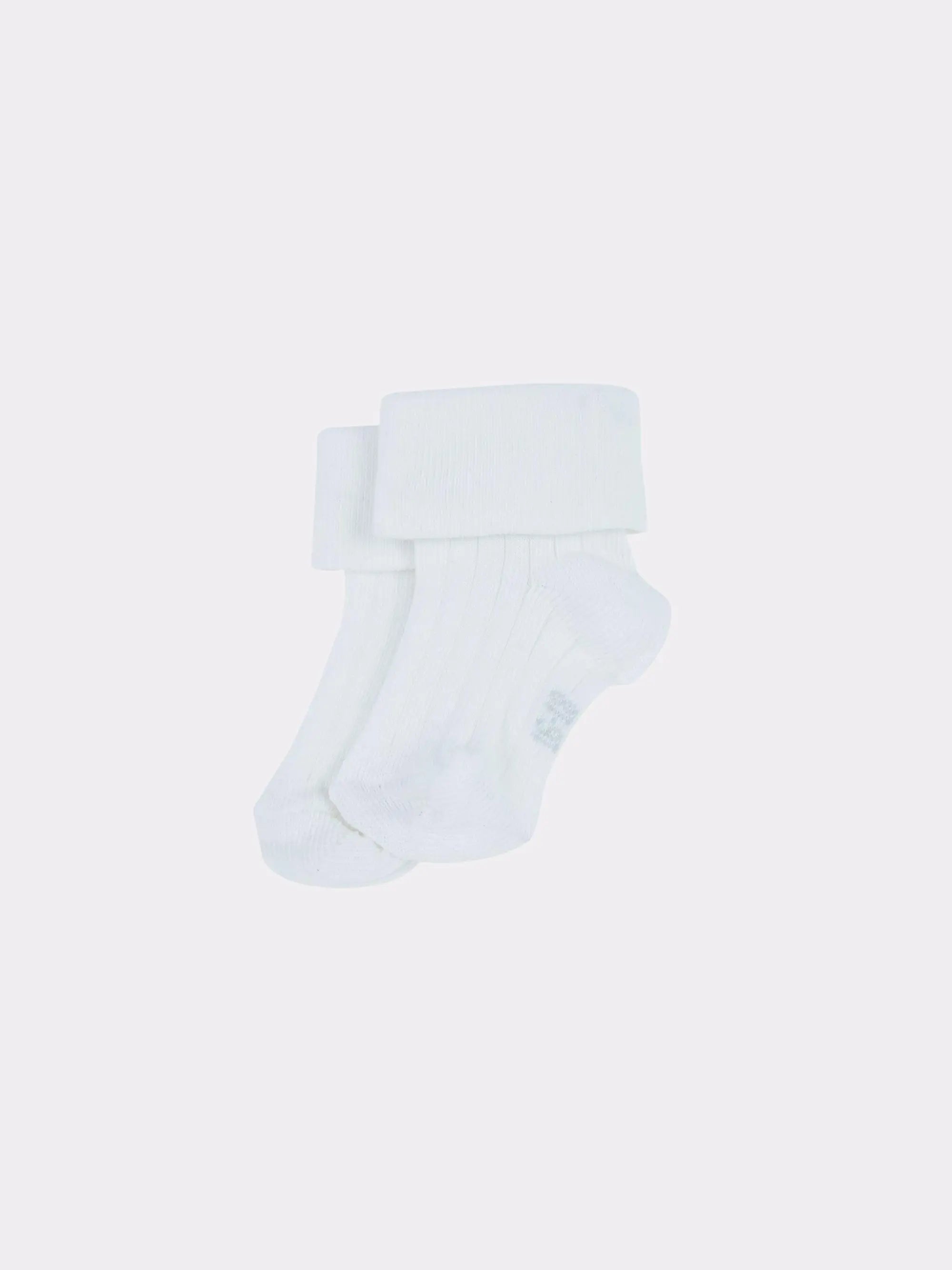 Chaussettes bébé écru