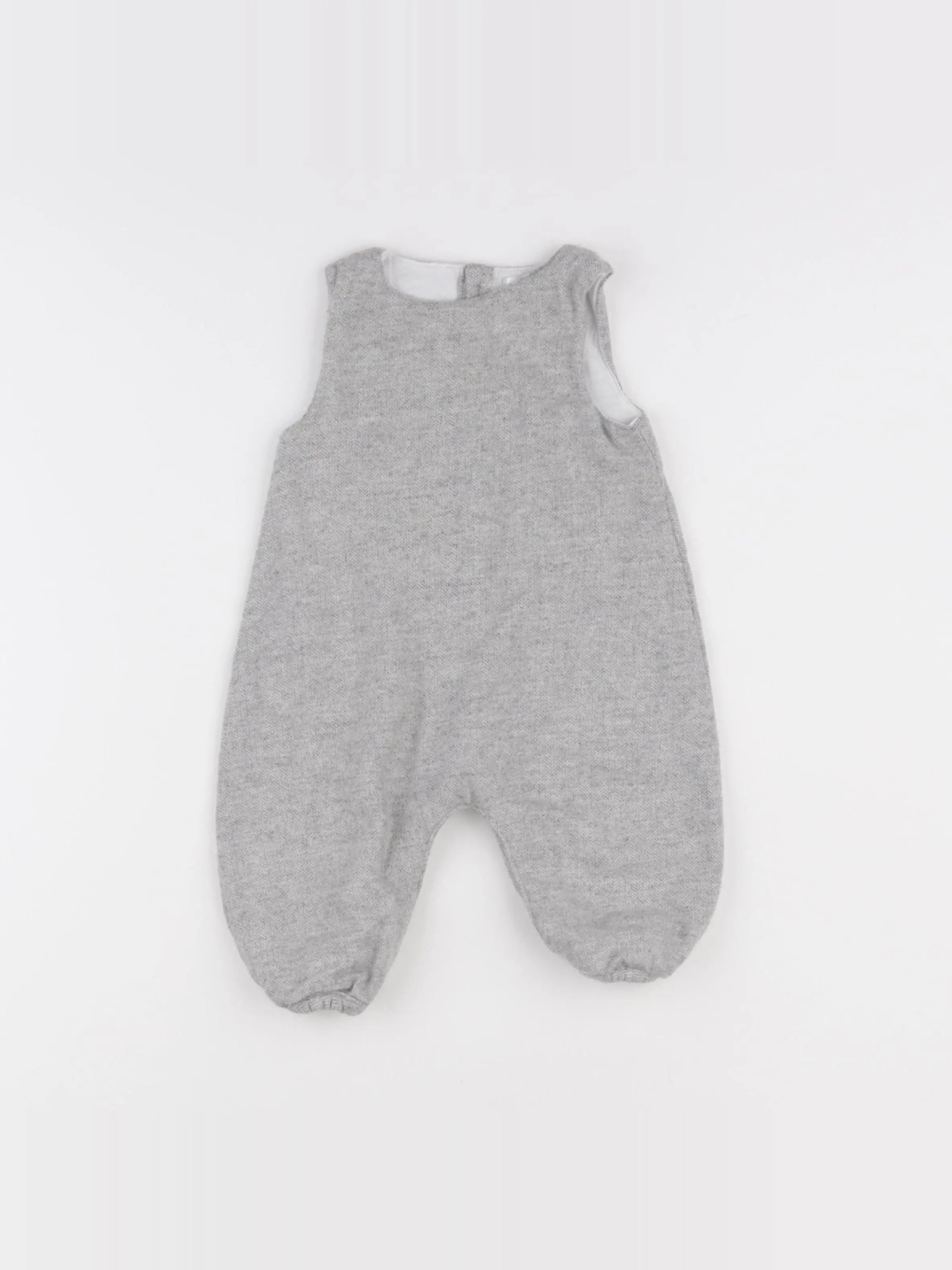 Boutchou - combinaison gris - 6 mois