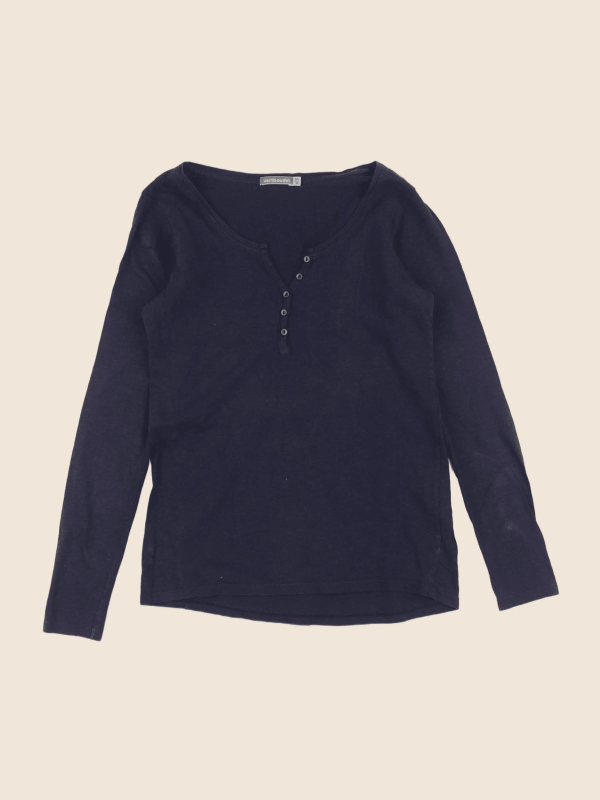 Vertbaudet - tee-shirt grossesse bleu - 34 à 36