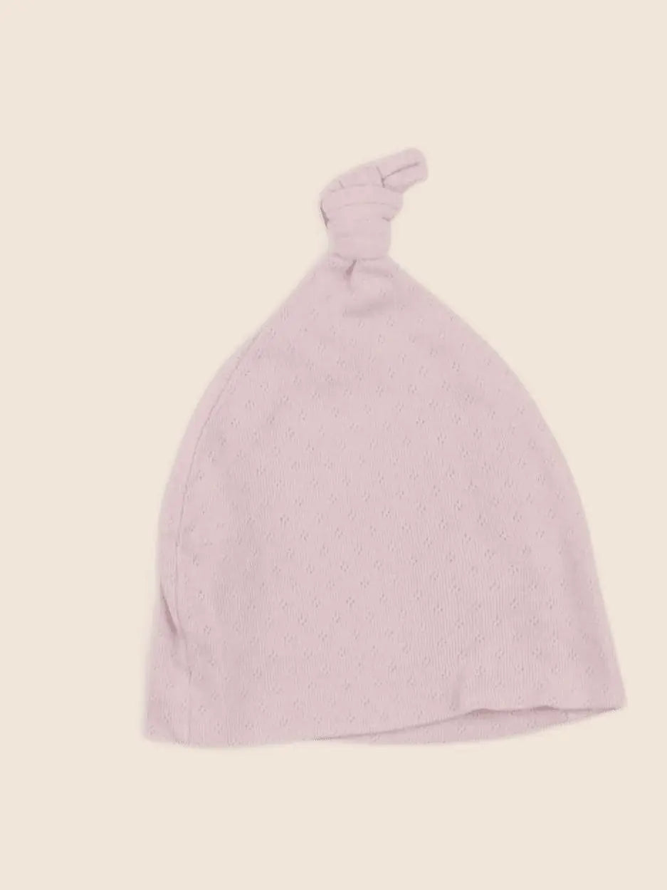 Vertbaudet - bonnet de naissance rose - 3/6 mois