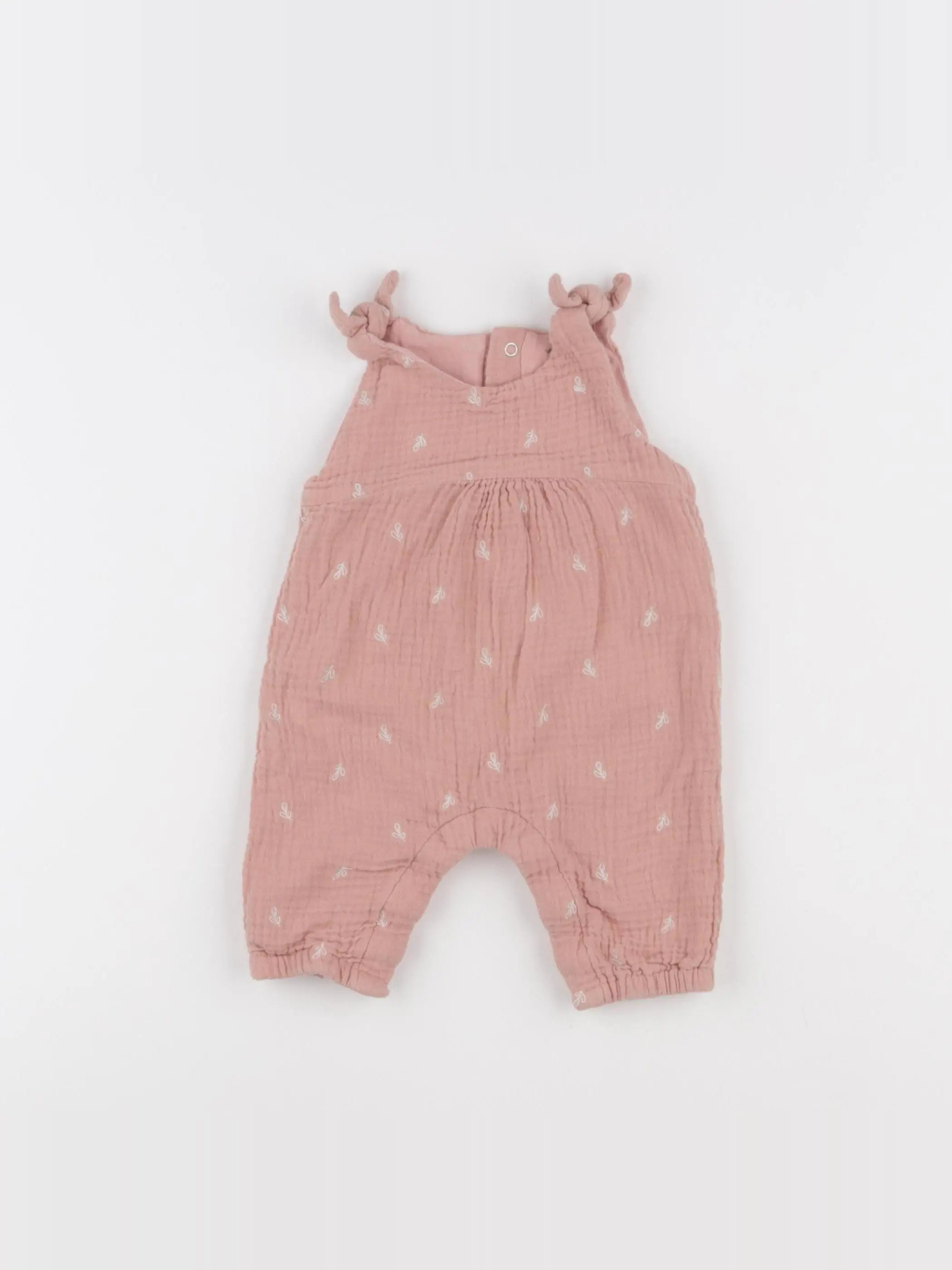 Vertbaudet - combinaison rose - 3 mois