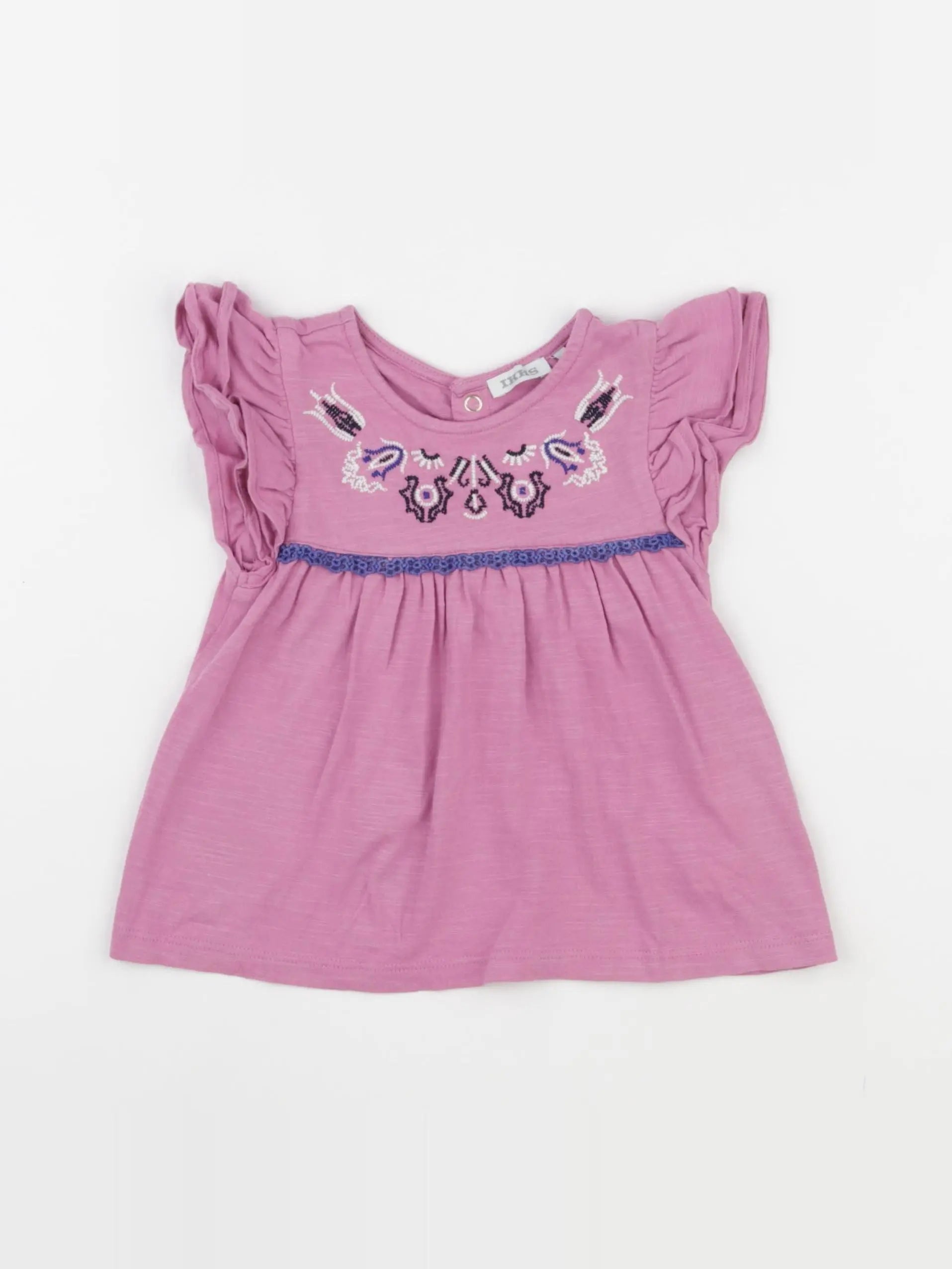 IKKS - tee-shirt violet - 18 mois