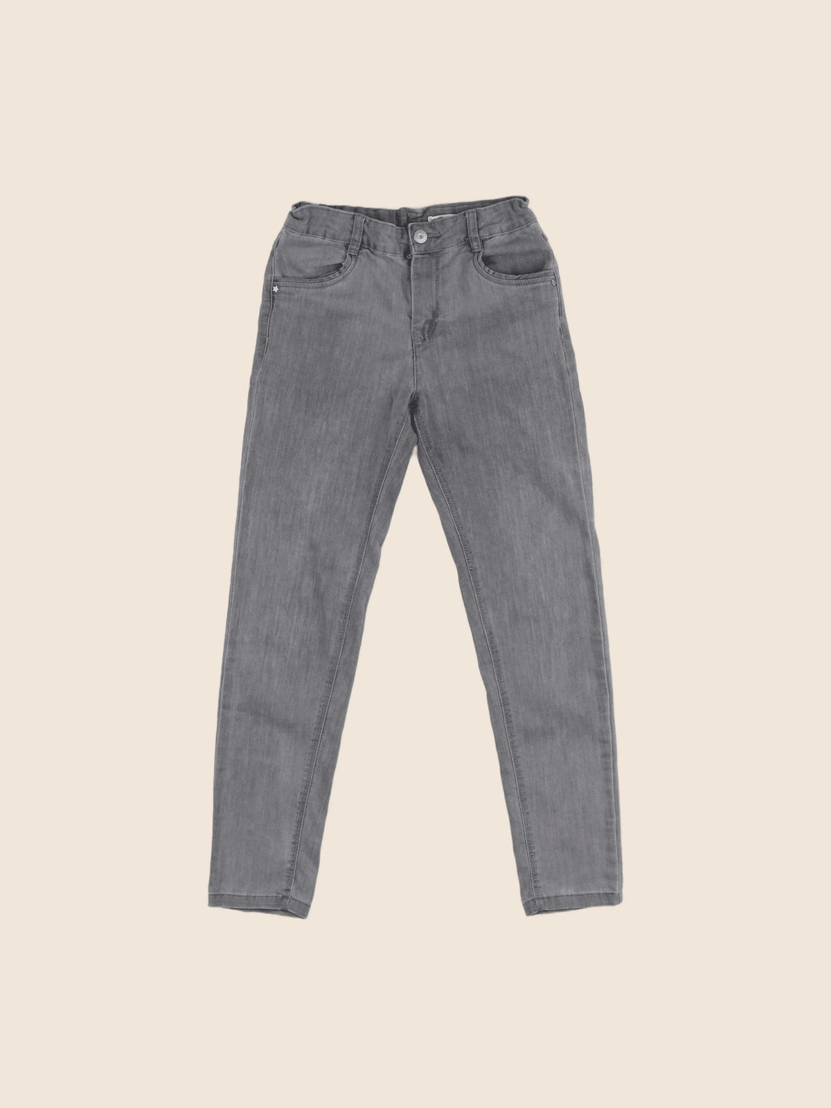 Vertbaudet - jean gris - 10 ans