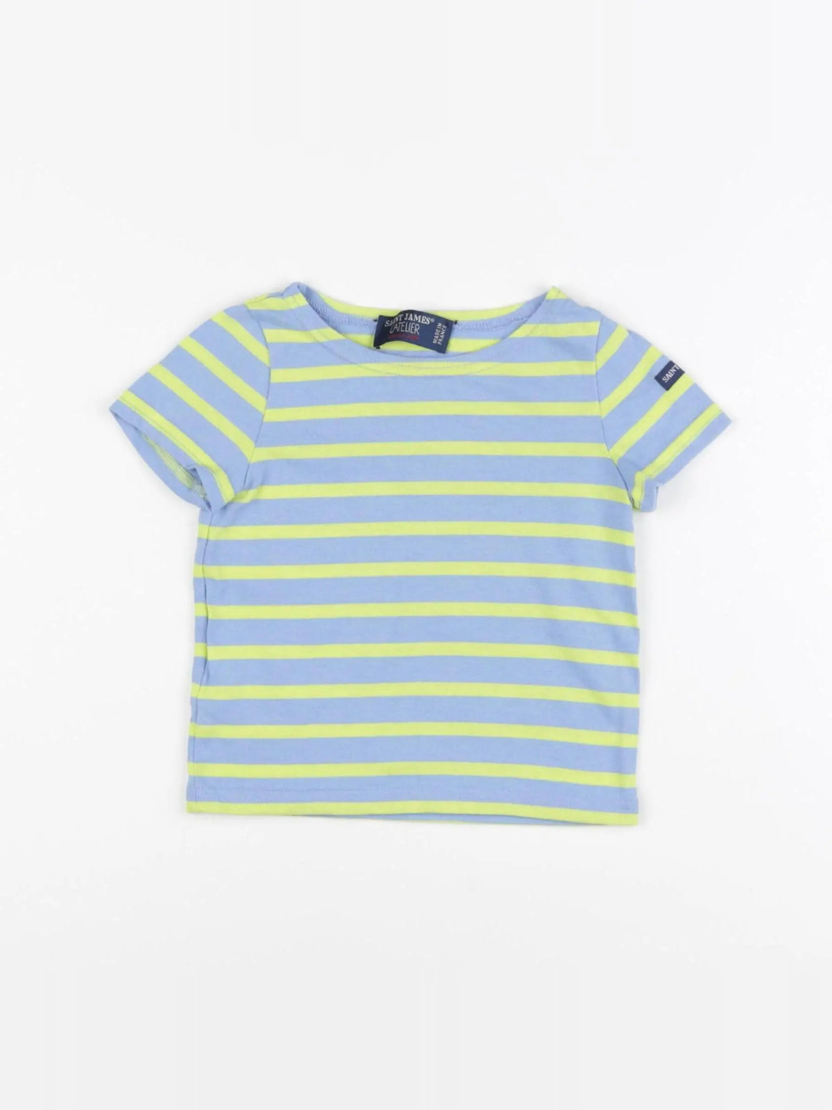 Saint James - tee-shirt bleu, vert - 1 an