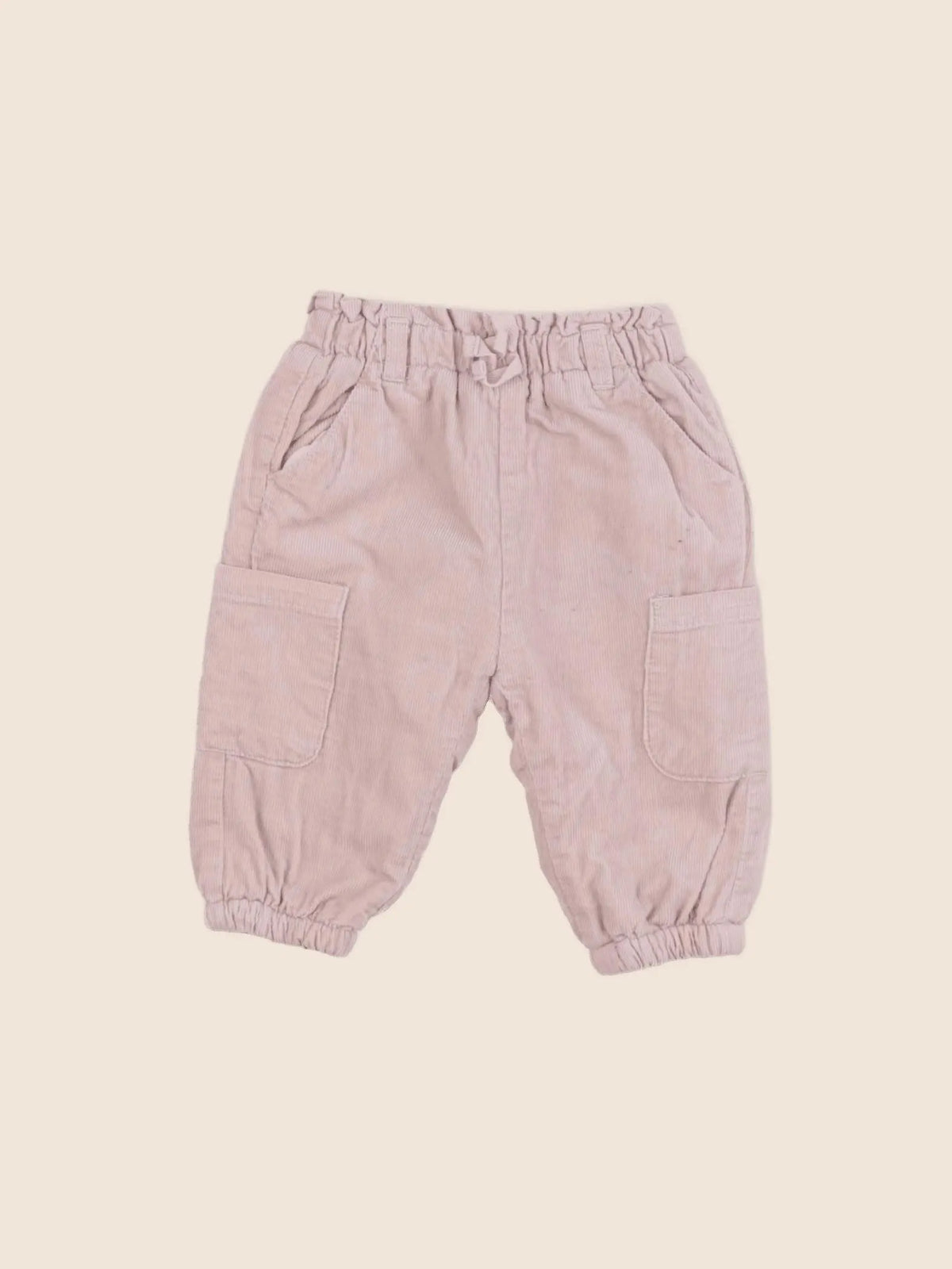 Vertbaudet - pantalon doublé rose - 1 mois