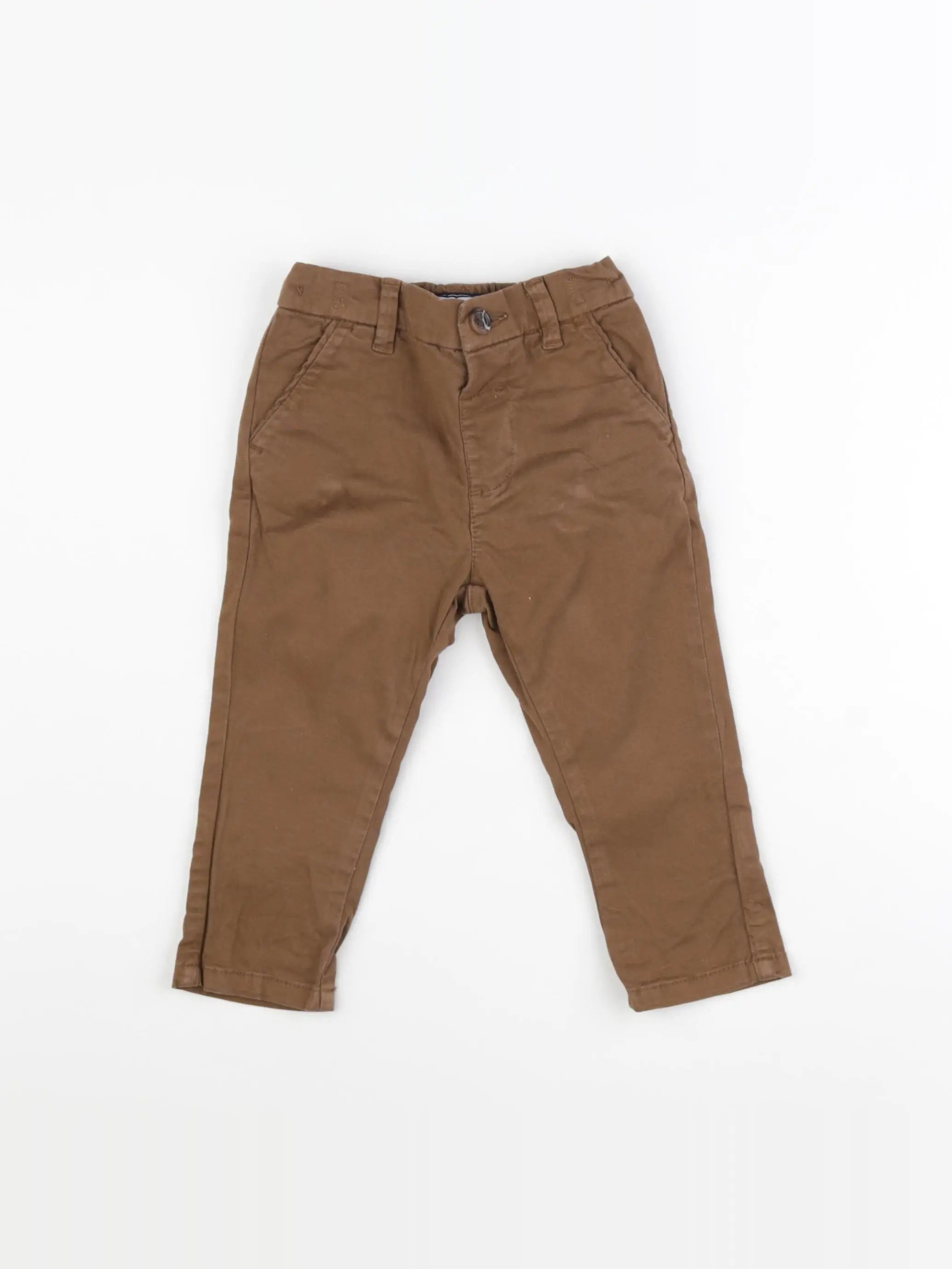 Next - pantalon marron - 9/12 mois