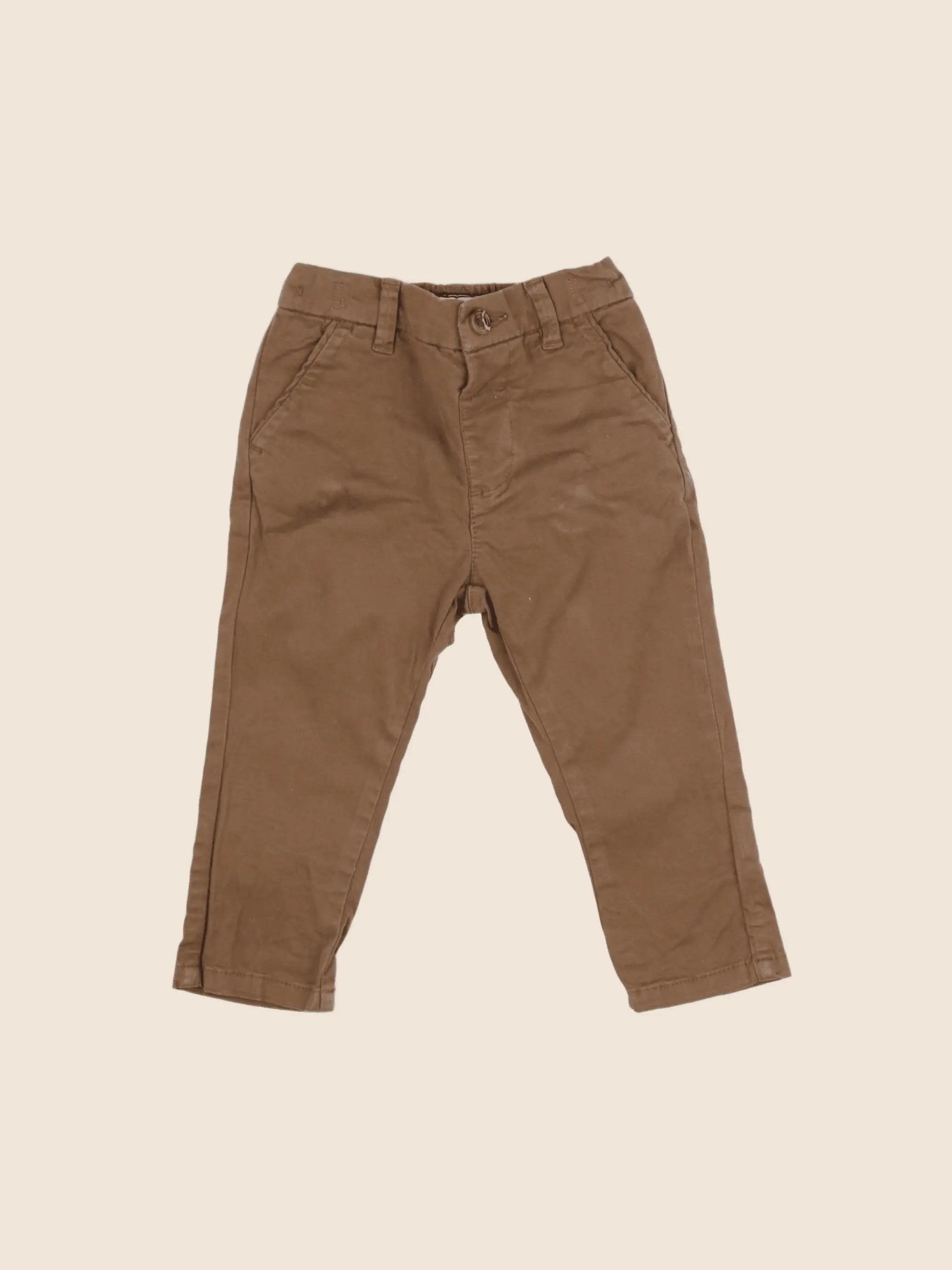 Next - pantalon marron - 9/12 mois