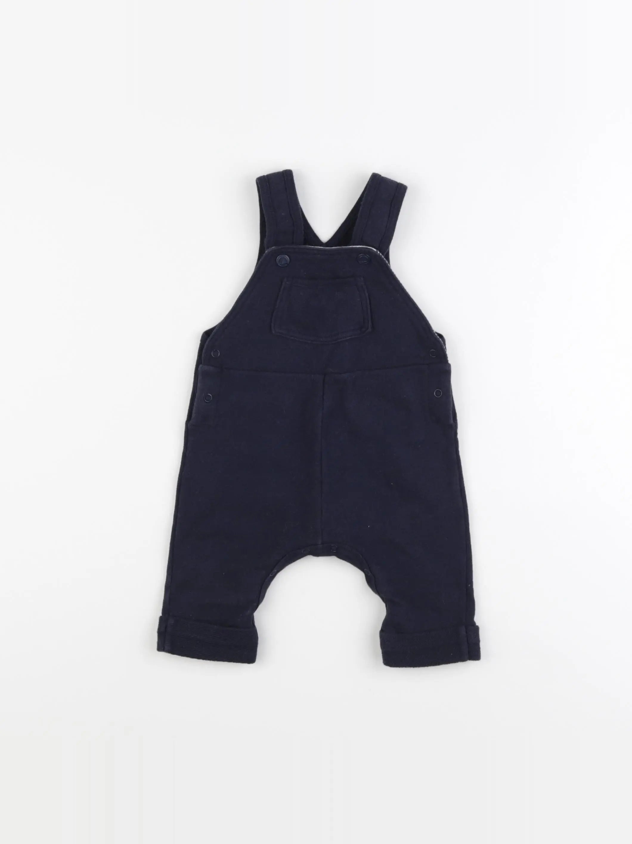 Petit Bateau - combinaison bleu - 3 mois