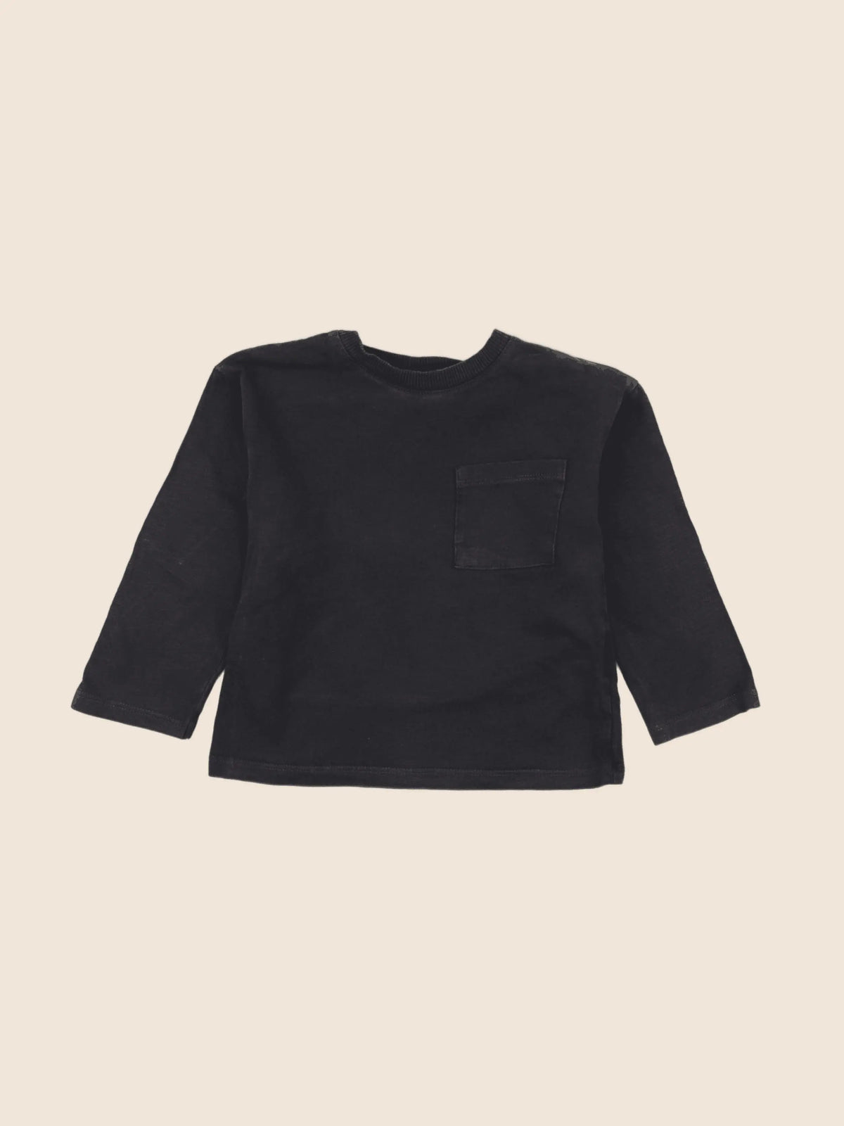H&M - tee-shirt noir - 12/18 mois