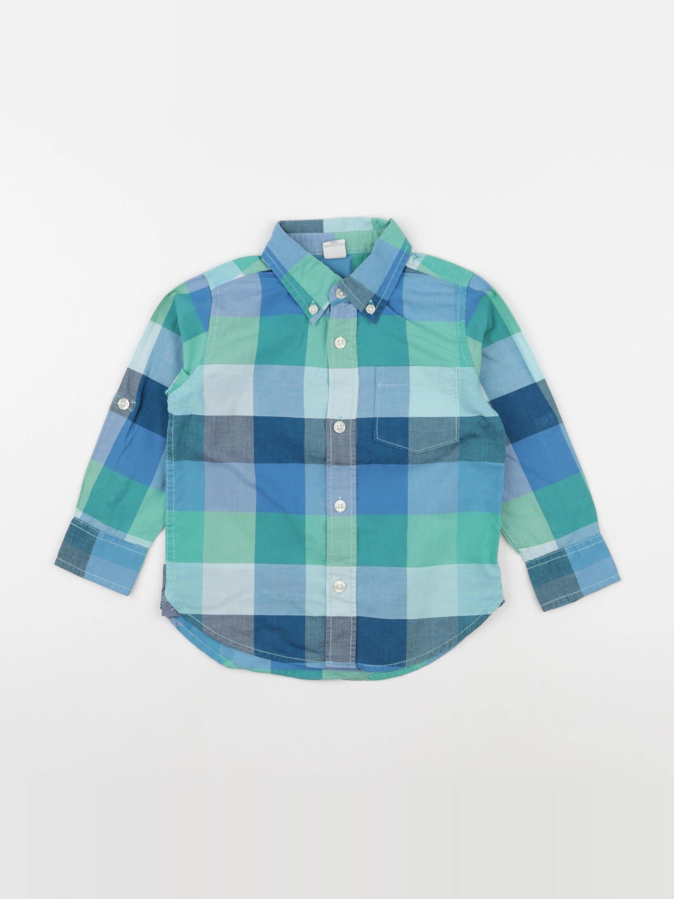 GAP - chemise bleu - 3 ans