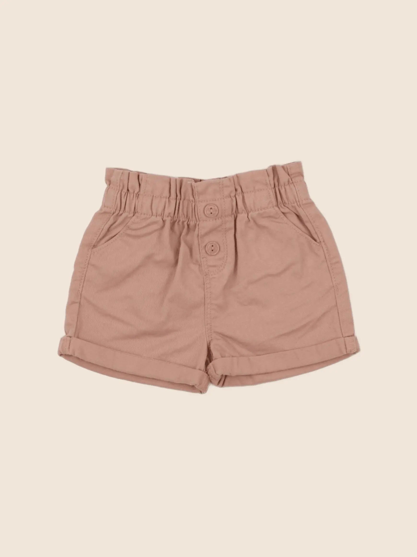 Vertbaudet - short rose - 12 mois