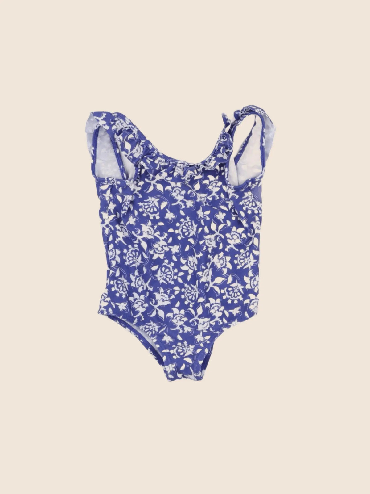 Vertbaudet - maillot de bain bleu - 12 mois