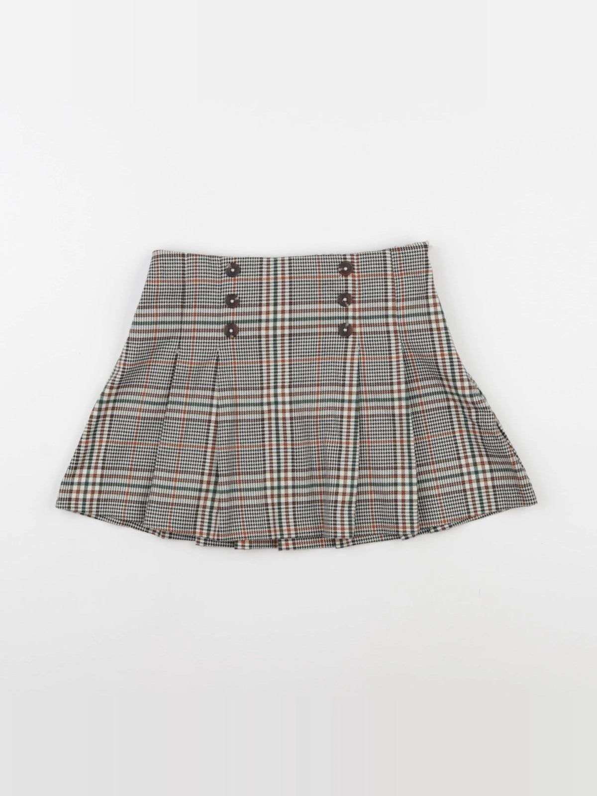 Vertbaudet - jupe gris - 8 ans